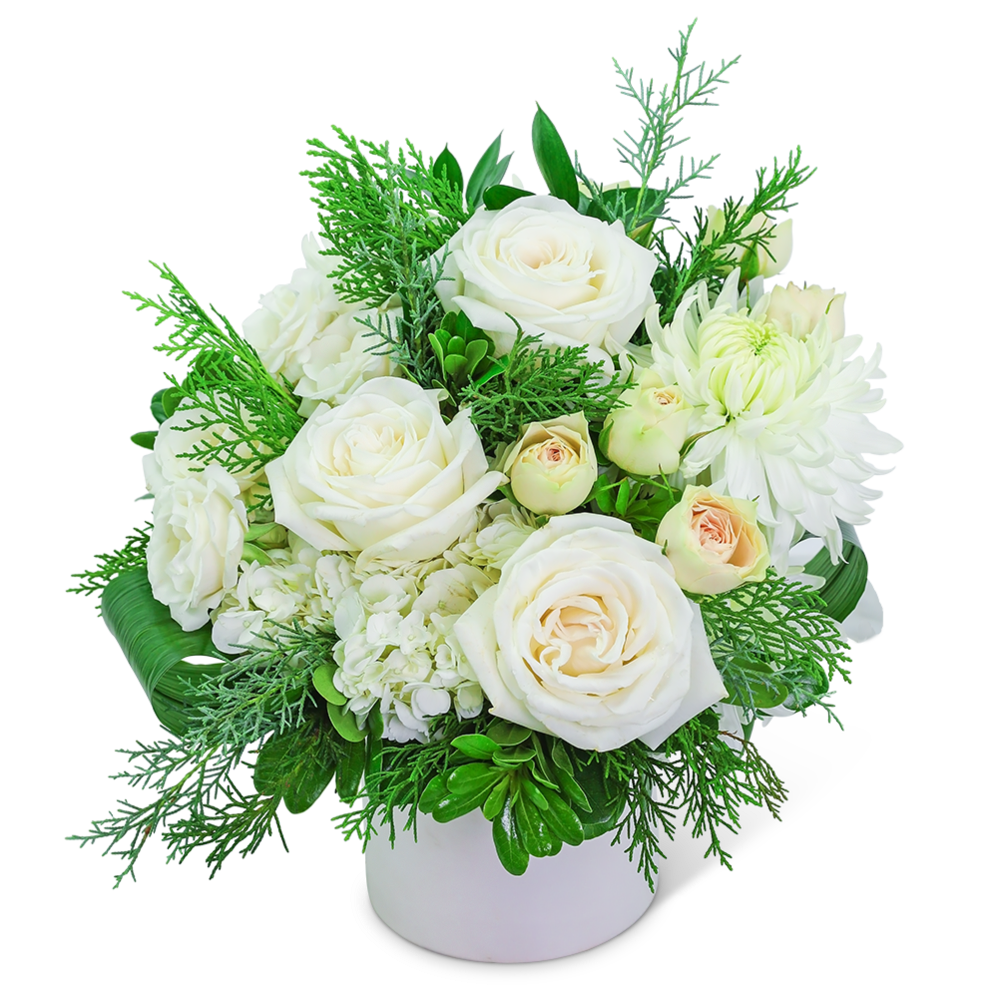Our stunning cream and blush flowers are long-lasting and the perfect gift