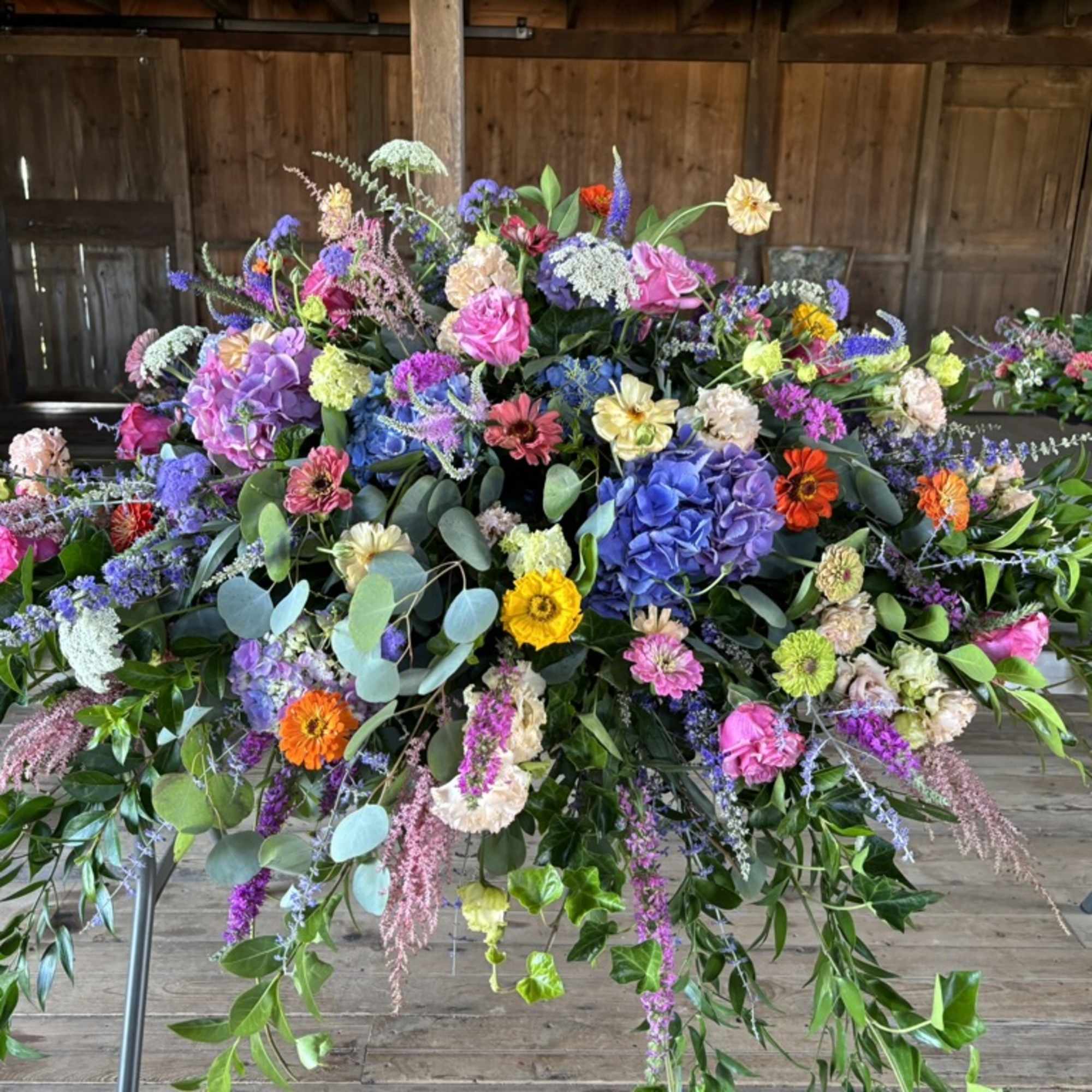 Summertime memories Memory Casket Spray in Riverhead, NY