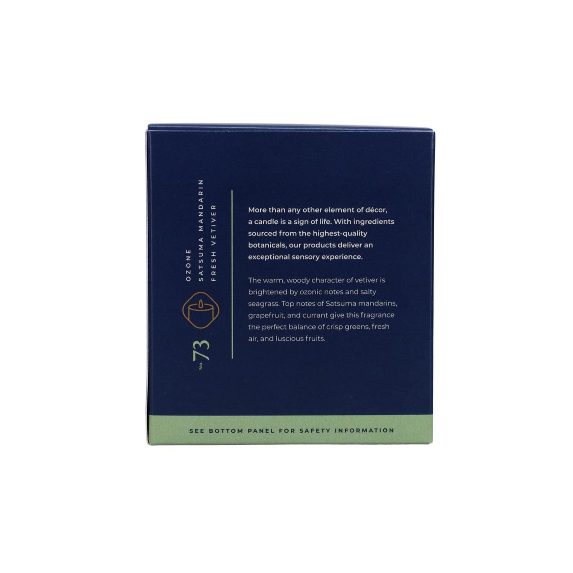 The Signature Home Collection - No. 75 Vetiver Seagrass Luxury Candle -