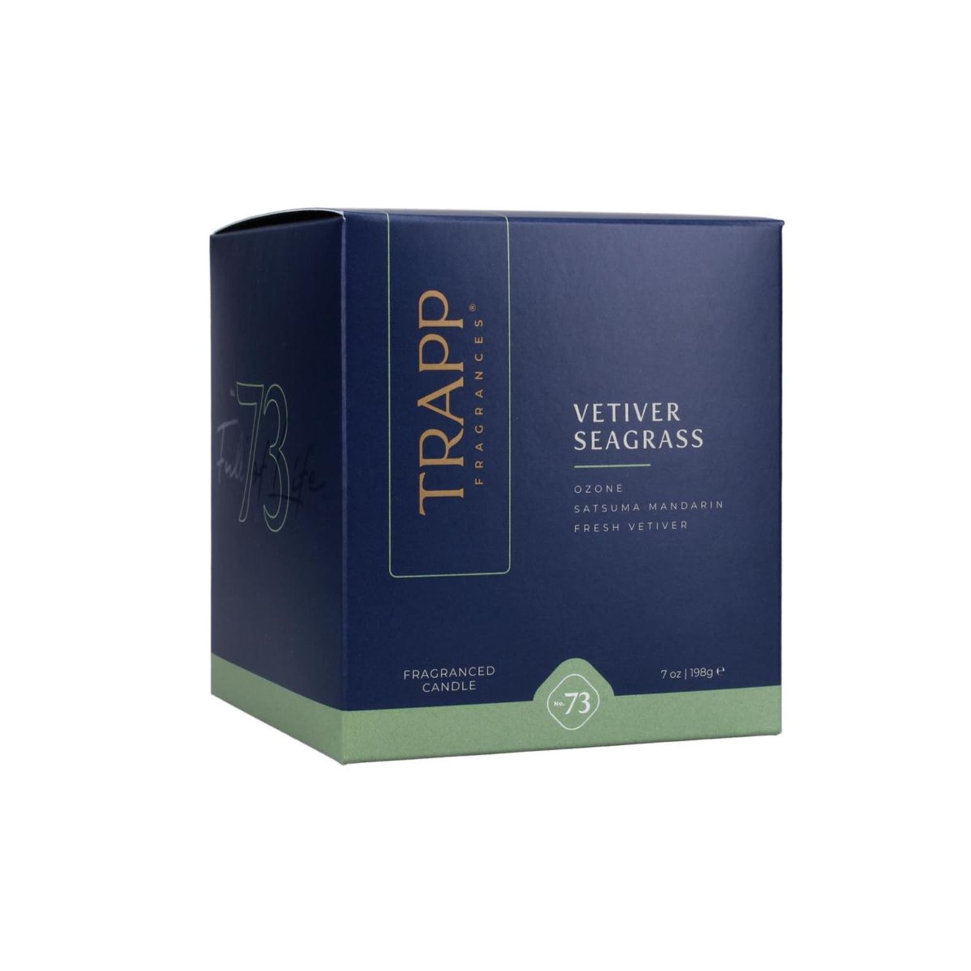 The Signature Home Collection - No. 75 Vetiver Seagrass Luxury Candle -