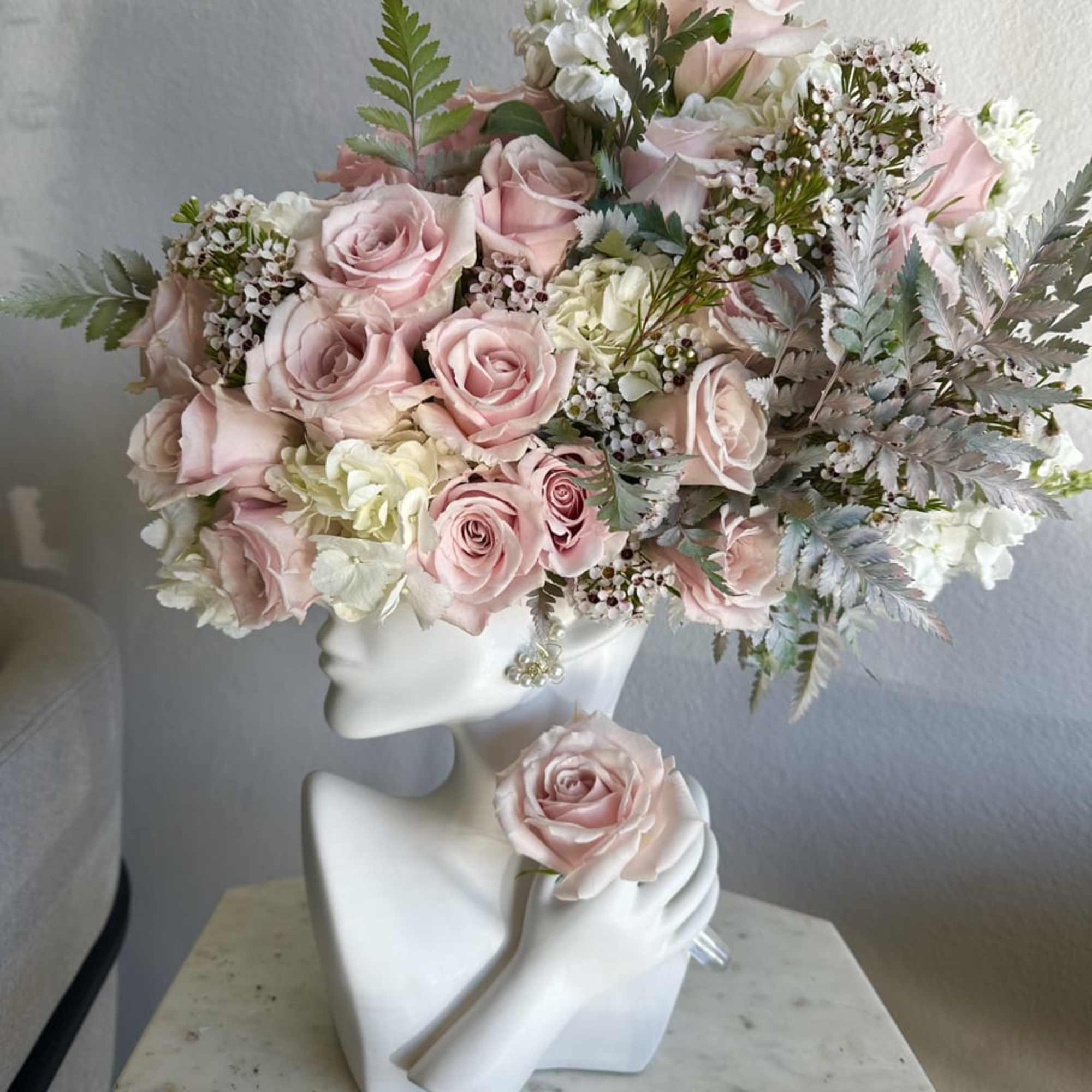 An arrangement dedicated to women of grace, featuring a collection of blossoms