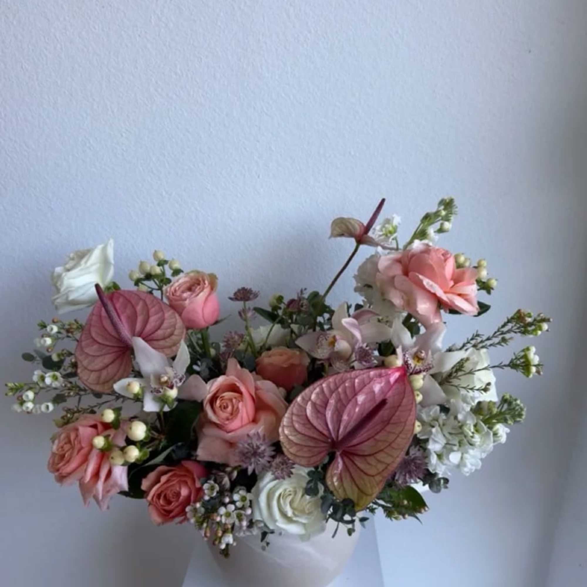 This beautiful arrangement filled with the flowers to deliver your special message