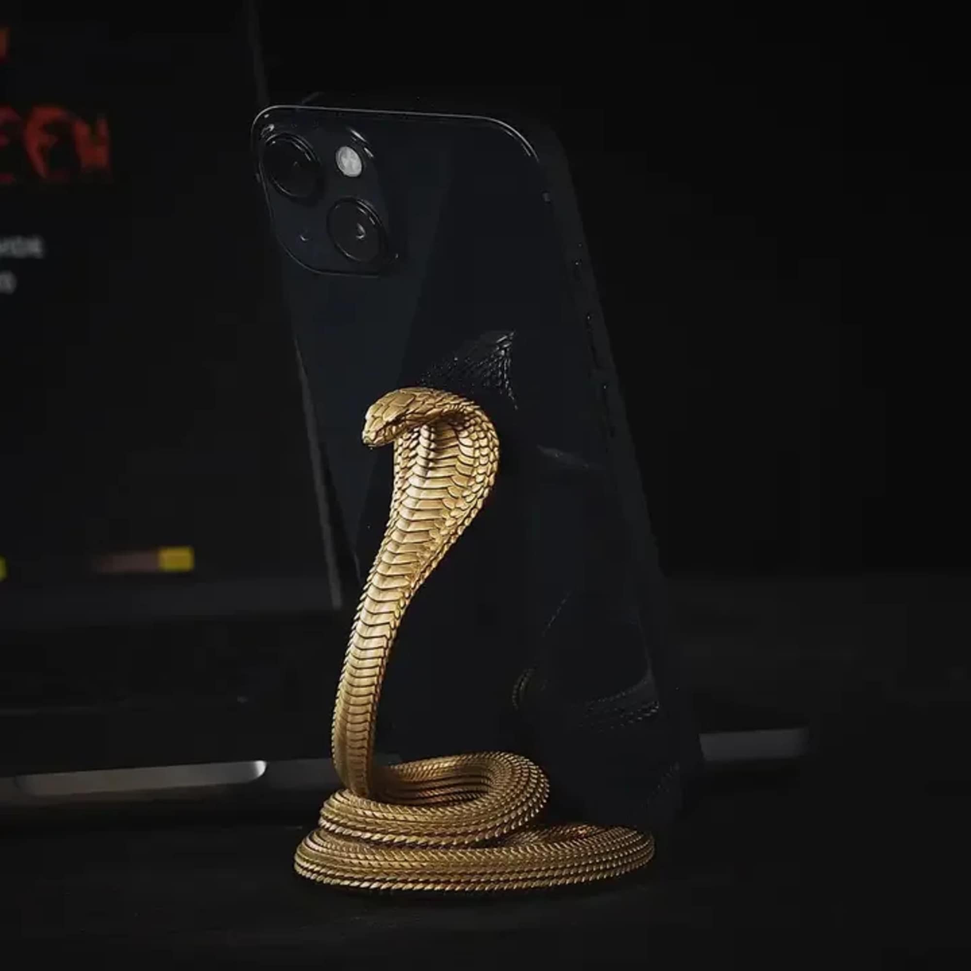 Brass Cobra Phone Holder

About

Beautiful Functional Art. Our mission has always been to