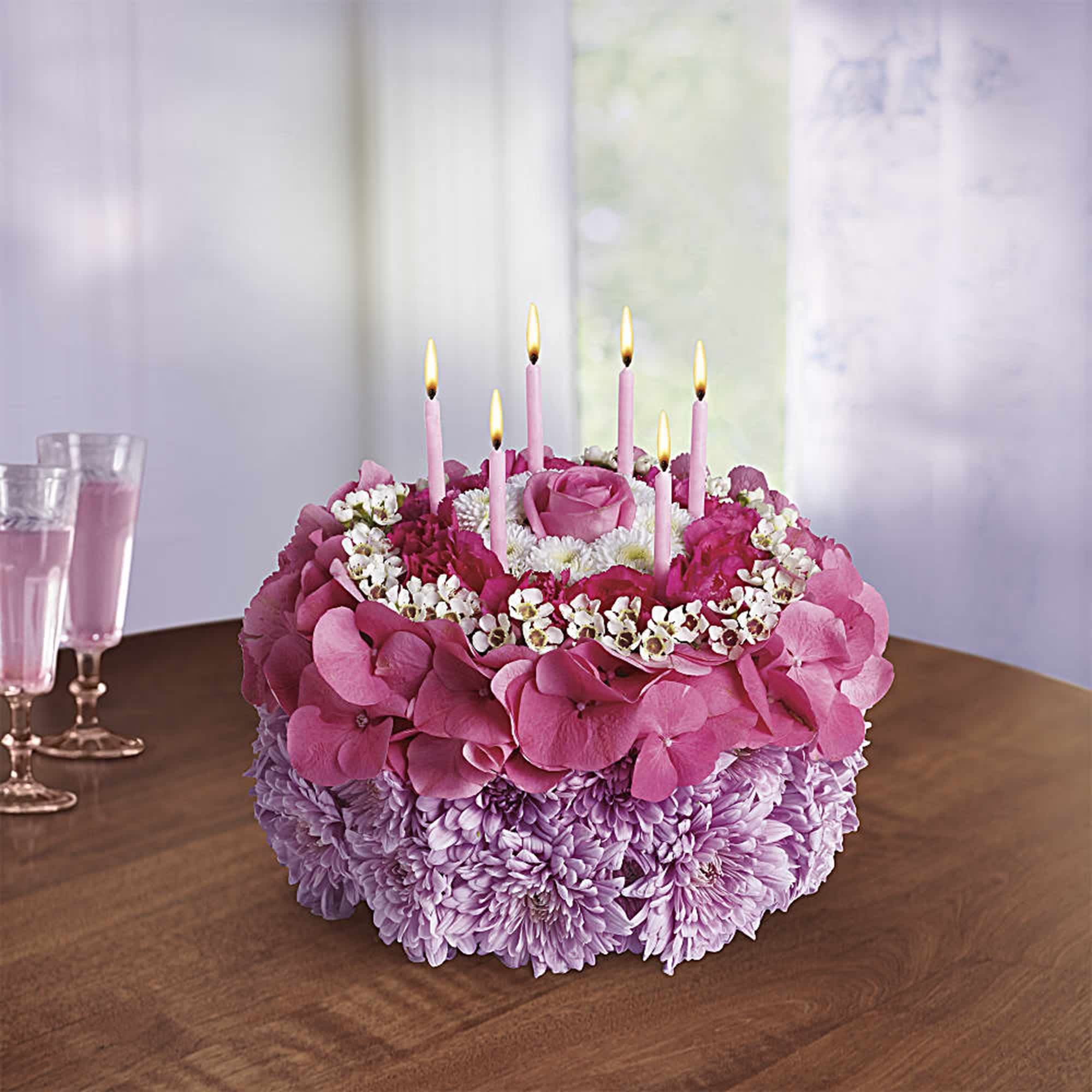 Make a wish! Instead of a calorie-packed cake, send the birthday star