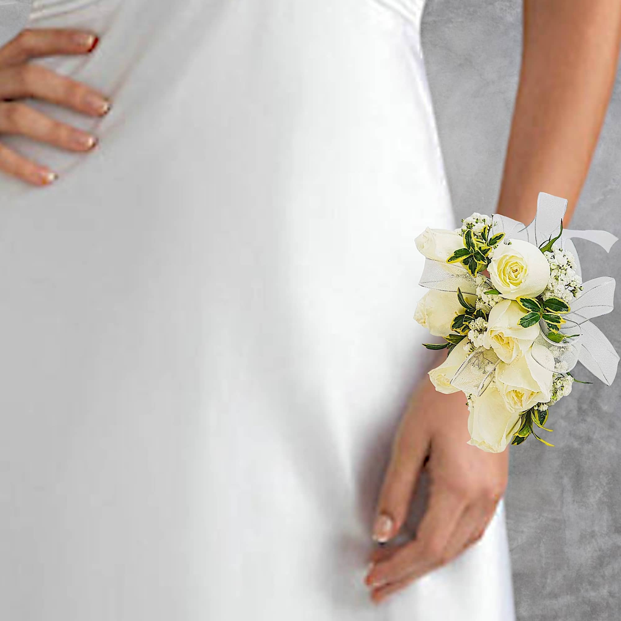 Order a fresh flower corsage or boutonniere for your prom or other