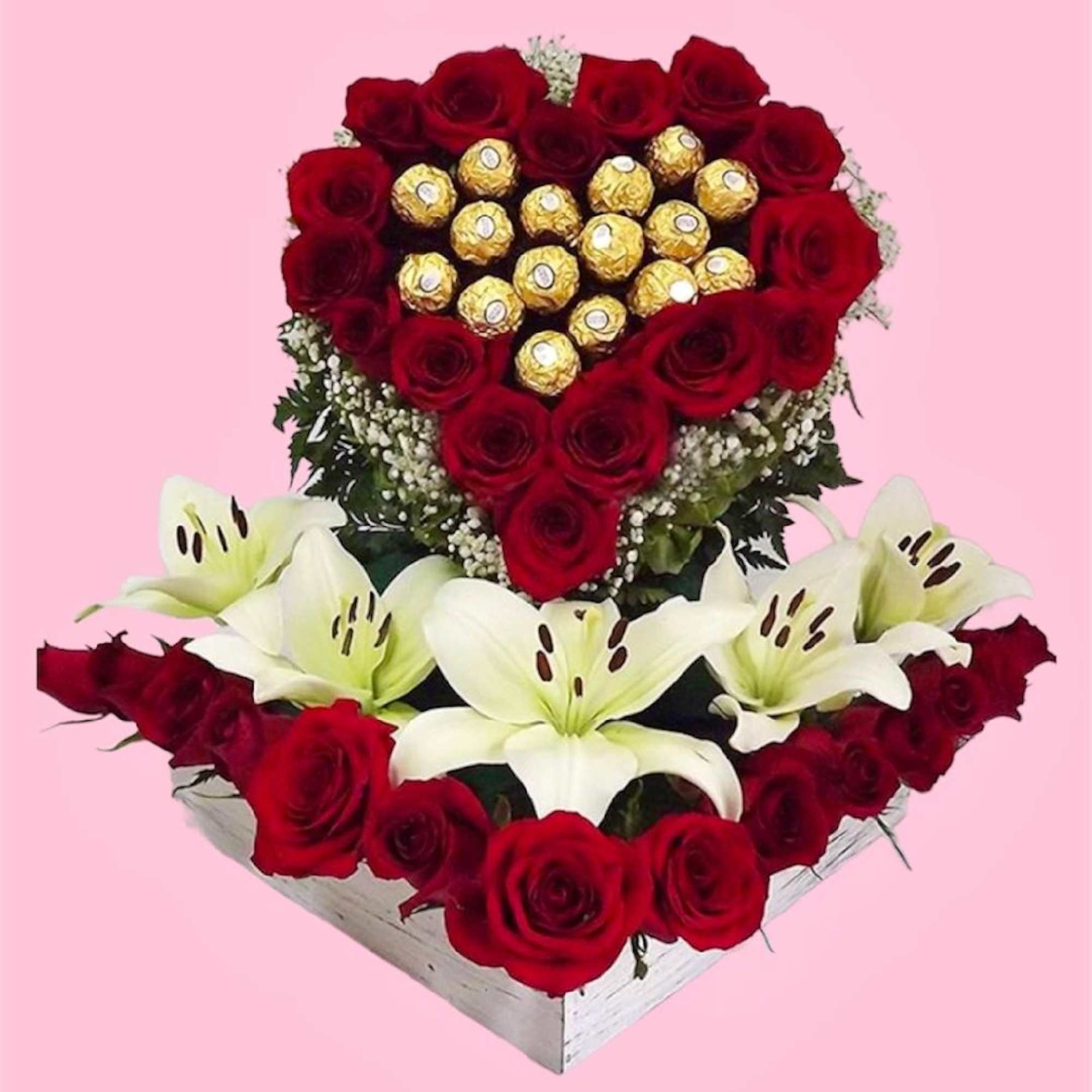 What a beautiful arrangement - with this lovely arrangement they will hold