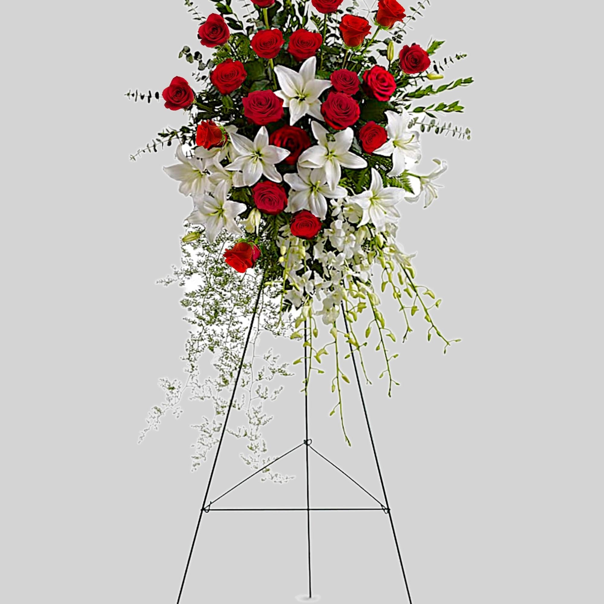 Make a statement of enduring love and tribute with this dramatic lily