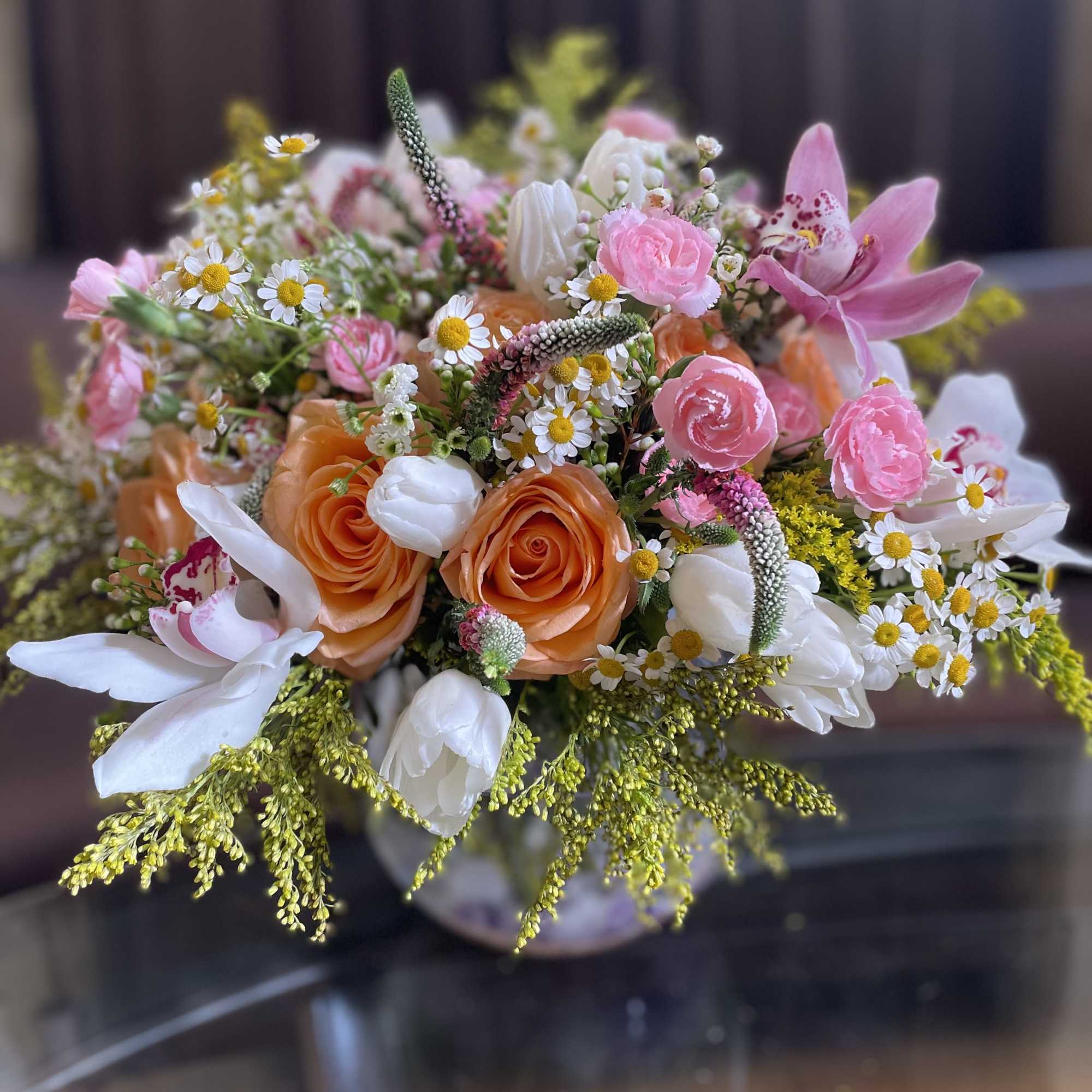 Step into a world of gentle pastel colors with our beautiful floral