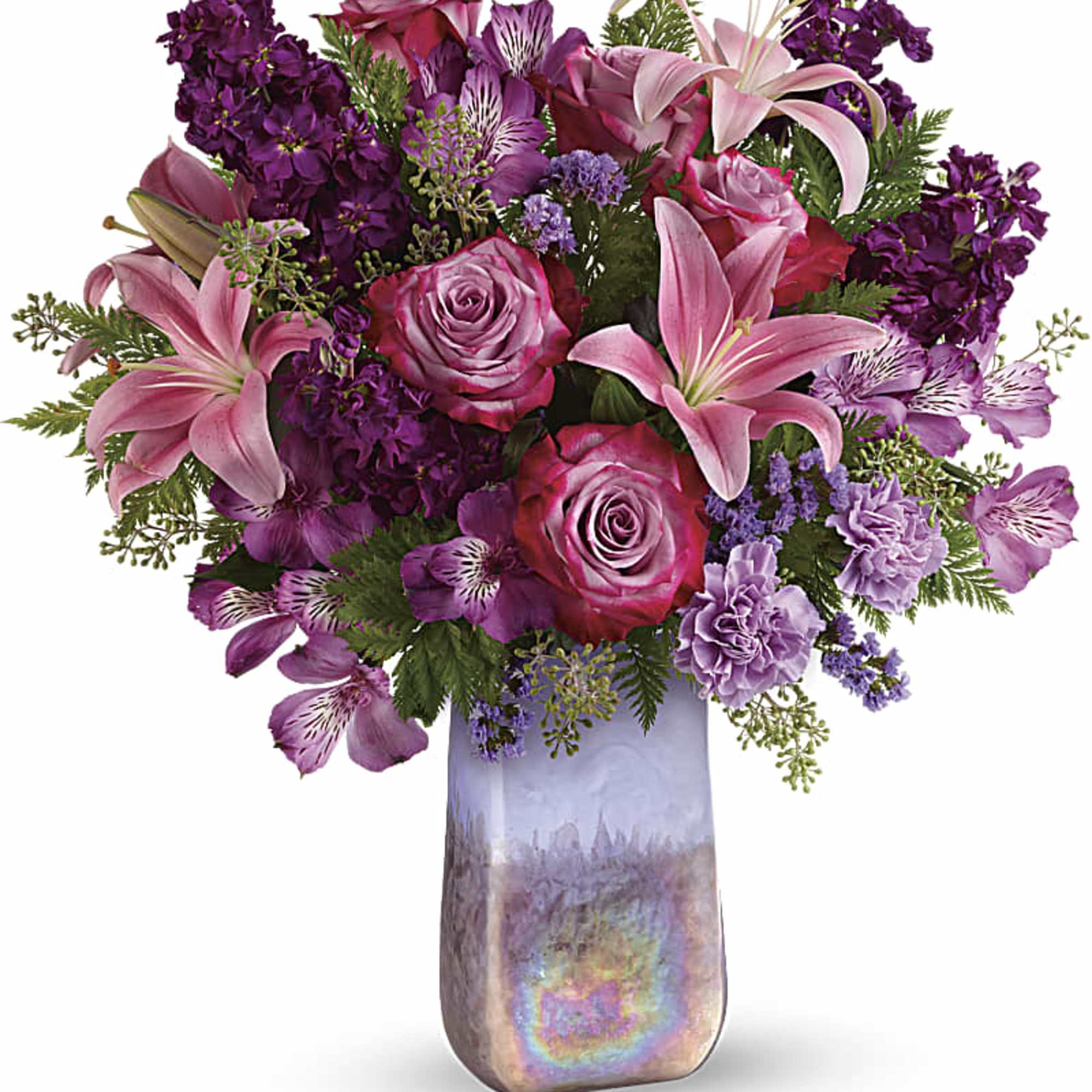 A jewel of a gift! Bursting with a lush bouquet of lavender