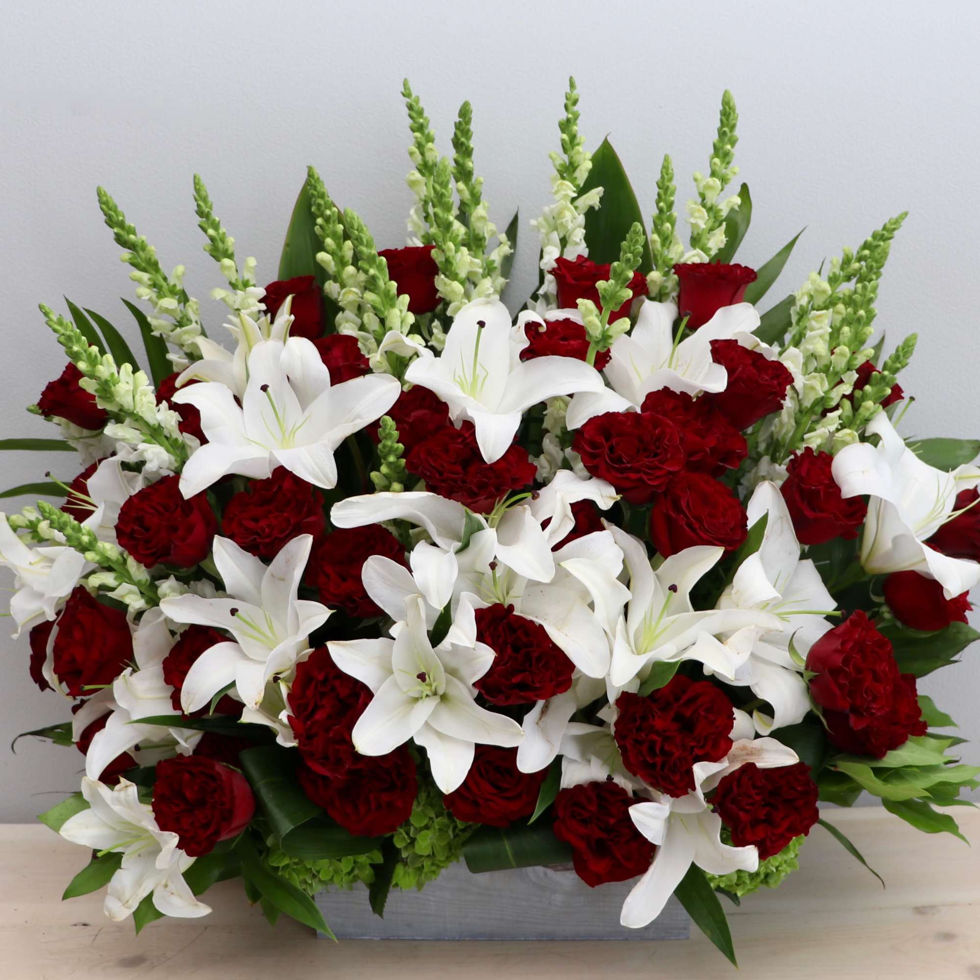 Perfect for any occasion. This arrangement will stand out in any room.