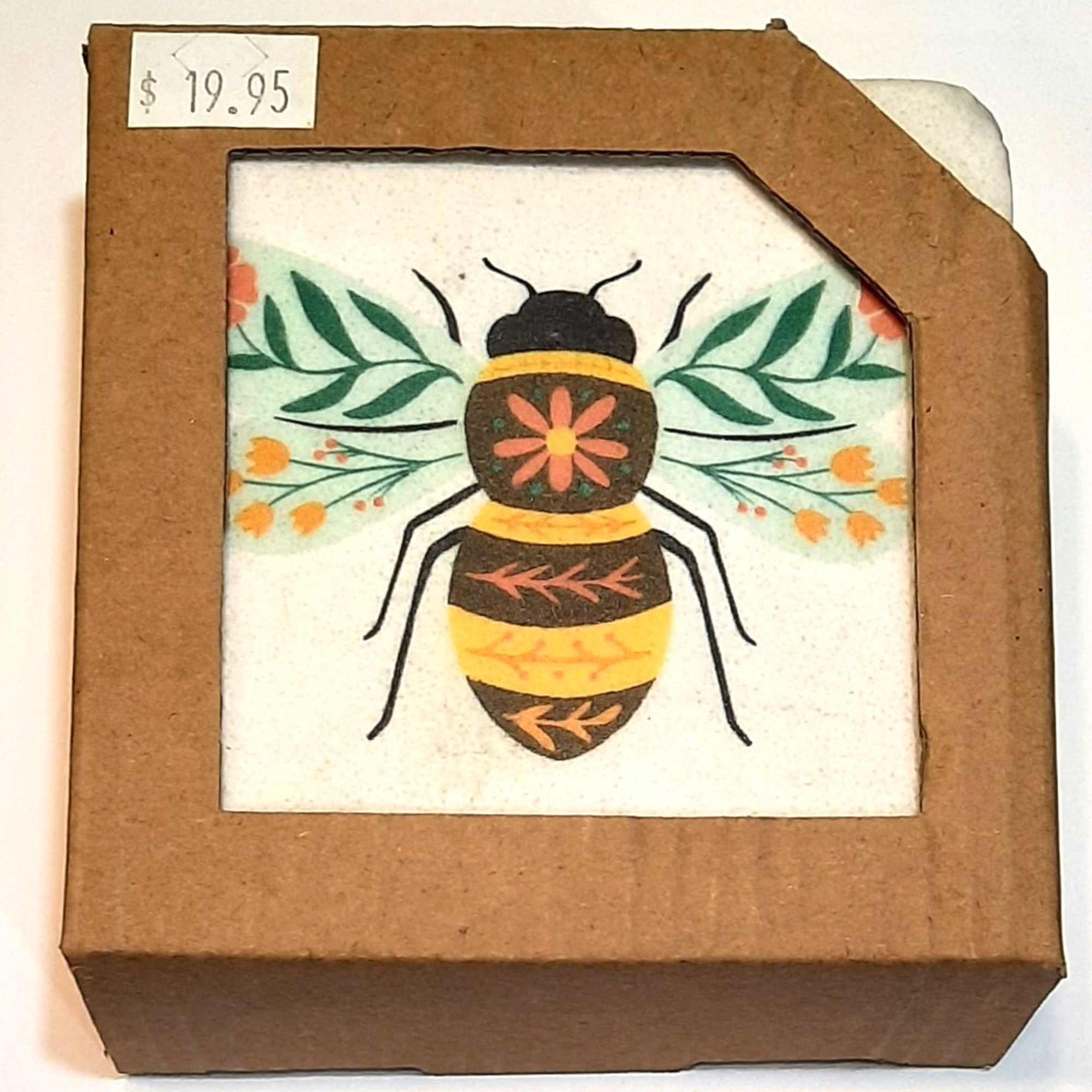 Un-bee-lievablely cute drink coasters! A perfect gift for yourself or another, this Un-bee-lievablely cute drink coasters! A perfect gift for yourself or another, this