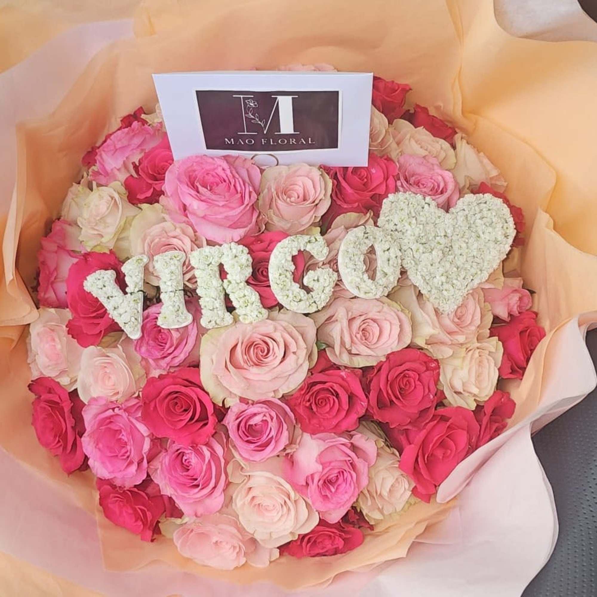 The Short and Sweet Bouquet is a stunning arrangement of 50 premium