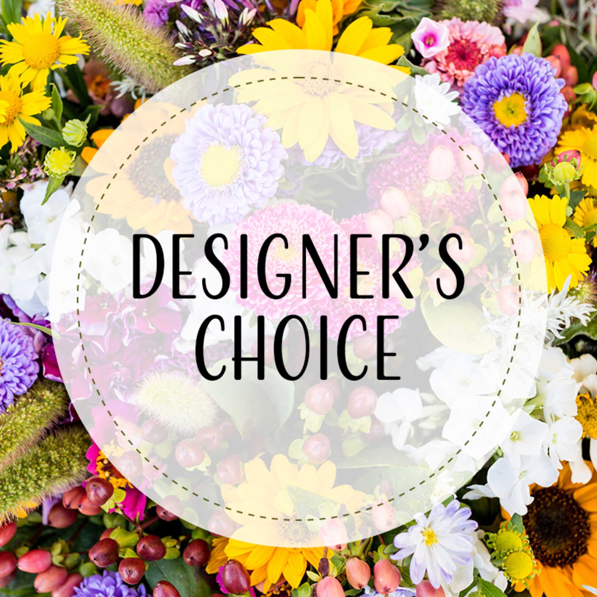 Our designers will pick out our freshest flowers and create a gorgeous Our designers will pick out our freshest flowers and create a gorgeous