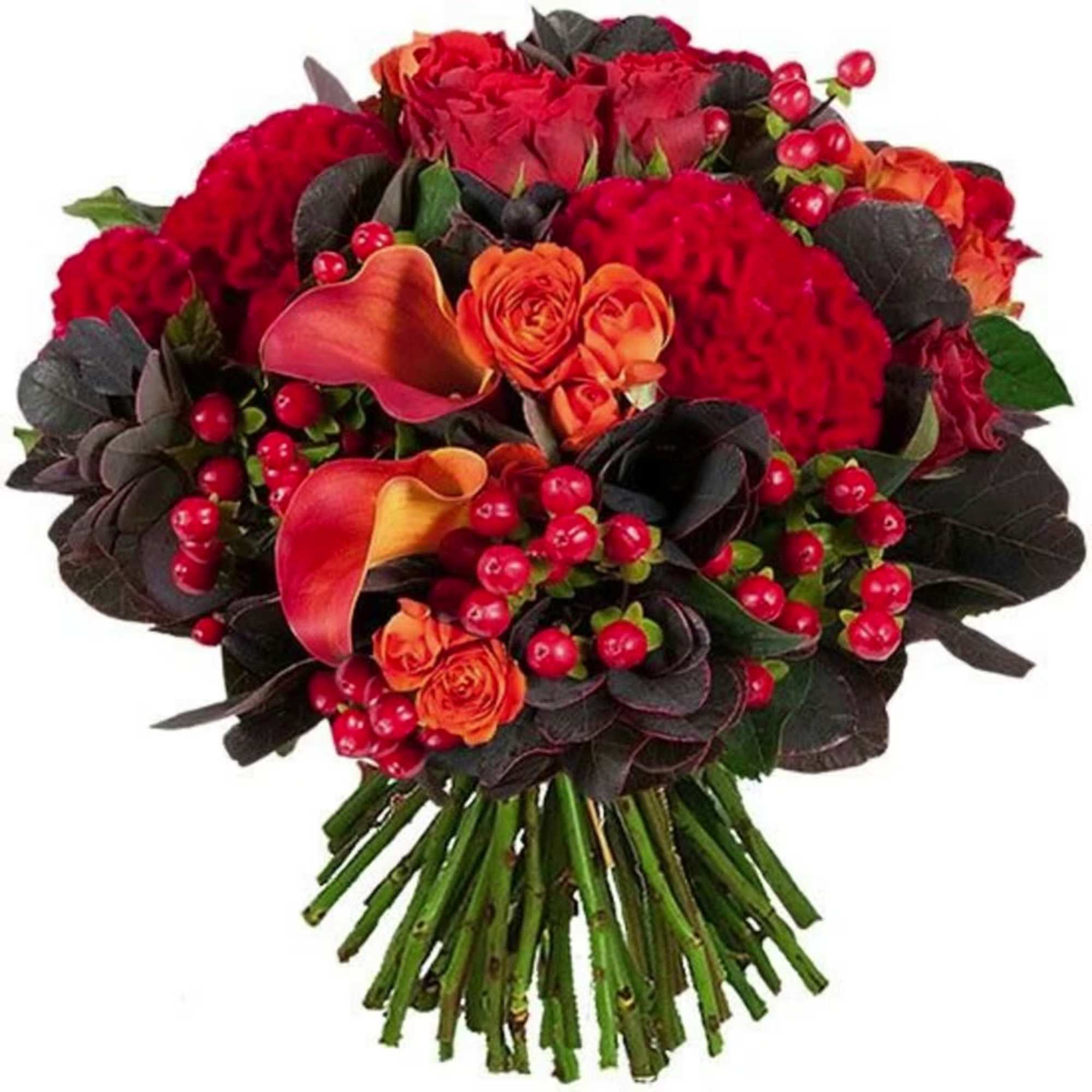 Place this bouquet in your home, and let it be a festive