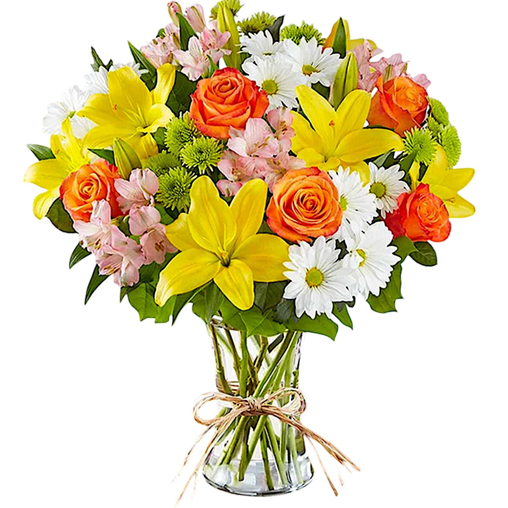 The rustic beauty of hand tied bouquets fresh from a European flower