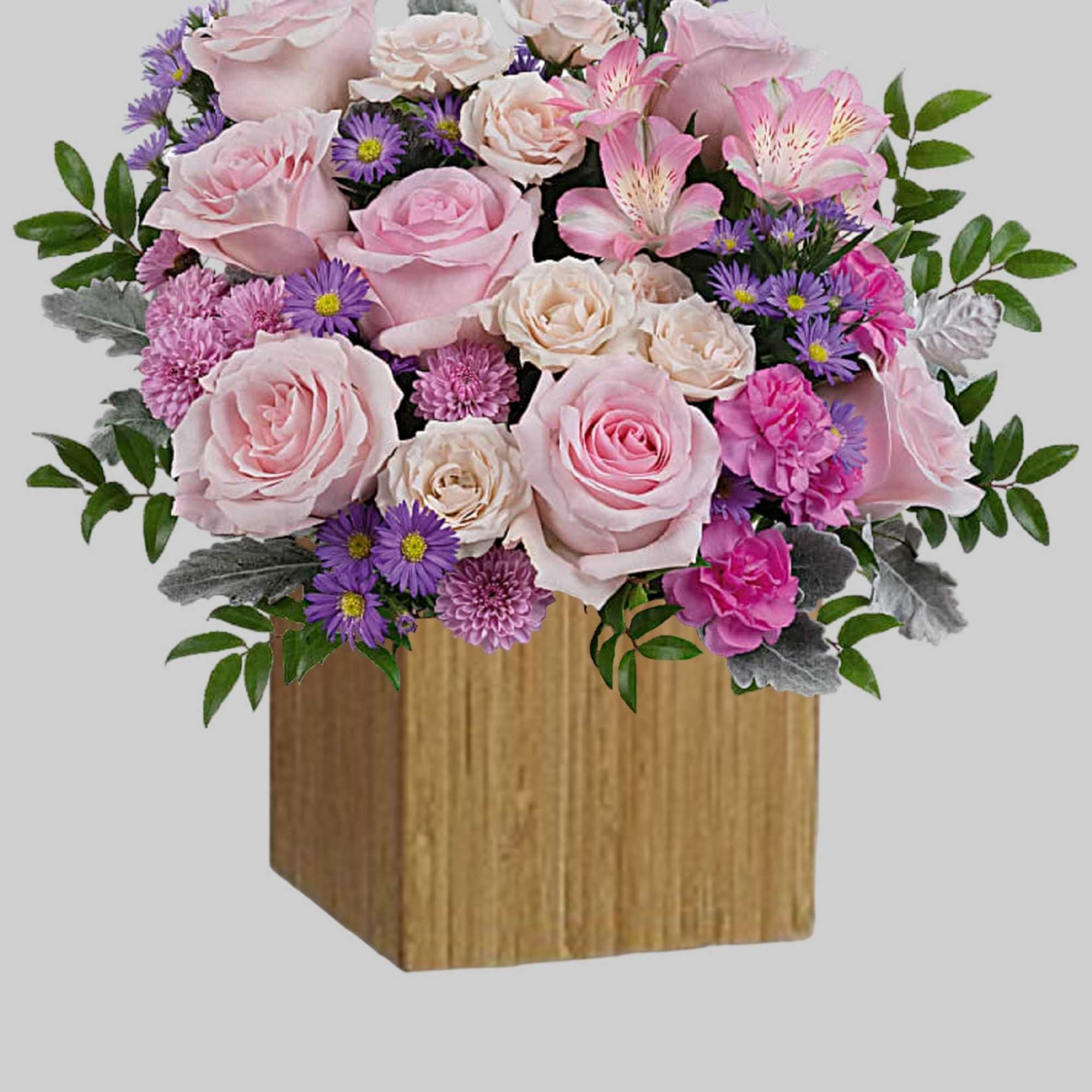 Rosy, radiant, and perfectly posh! Teleflora&#039;s Rosy Pink Bouquet with a fabulously