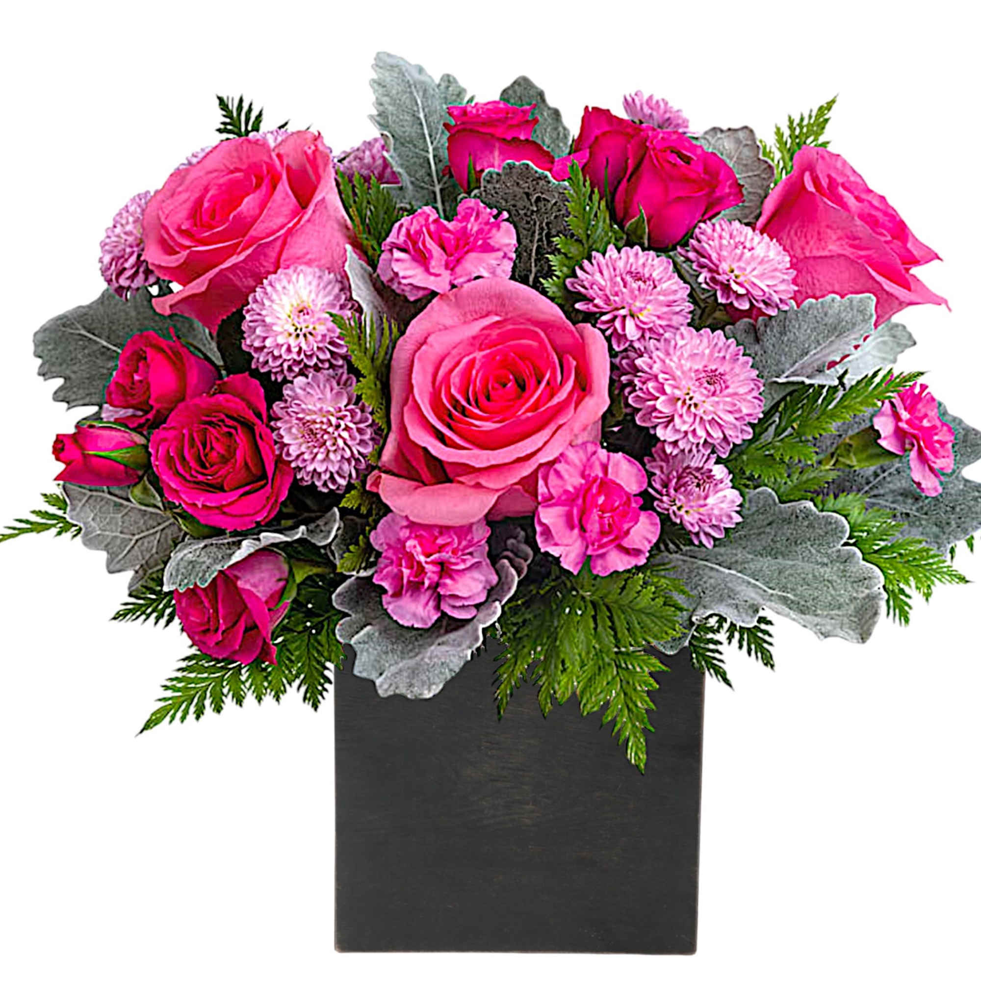 Everything&#039;s rosy with the Radiantly Rosy Arrangement! Make their day rosy with