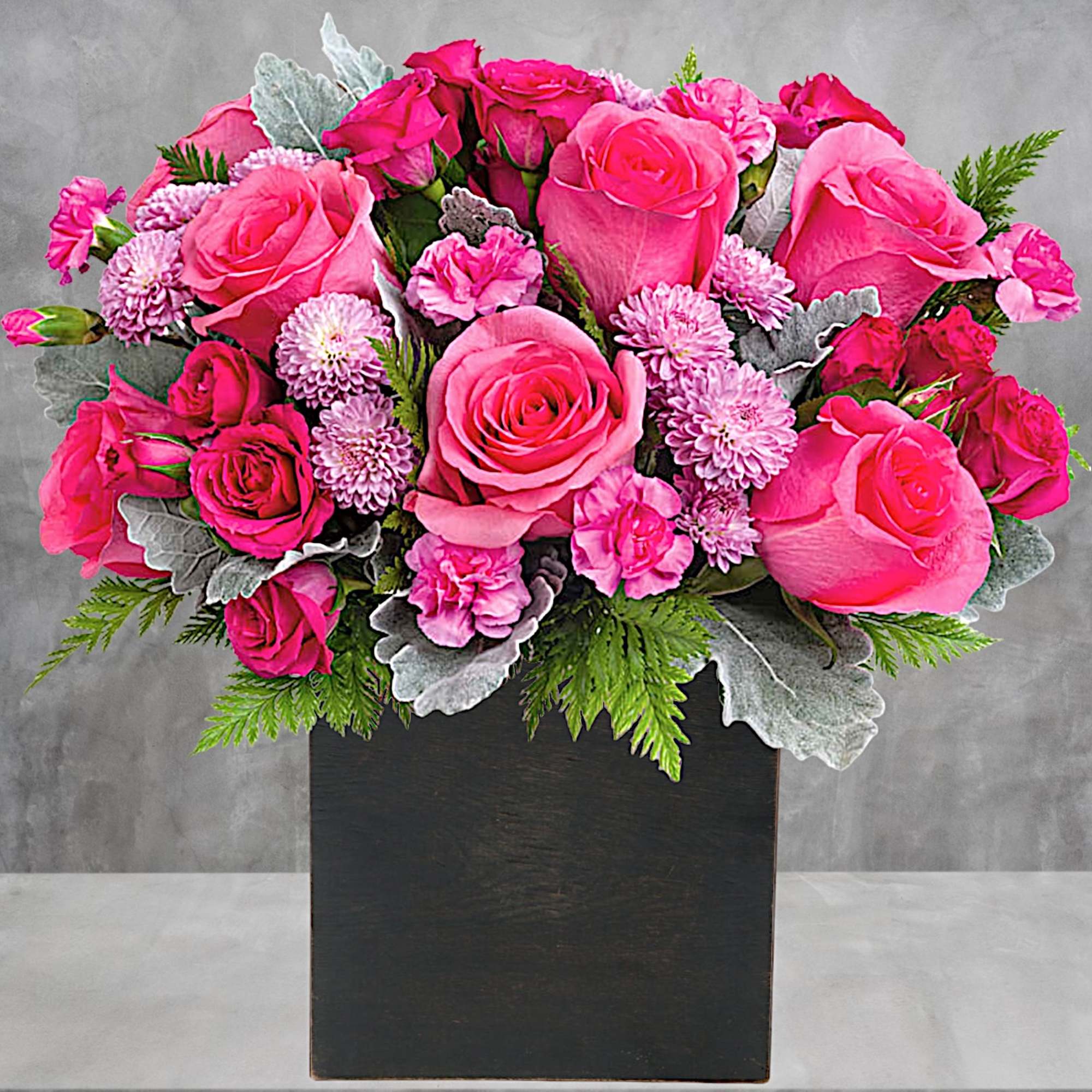 Everything&#039;s rosy with the Radiantly Rosy Arrangement! Make their day rosy with