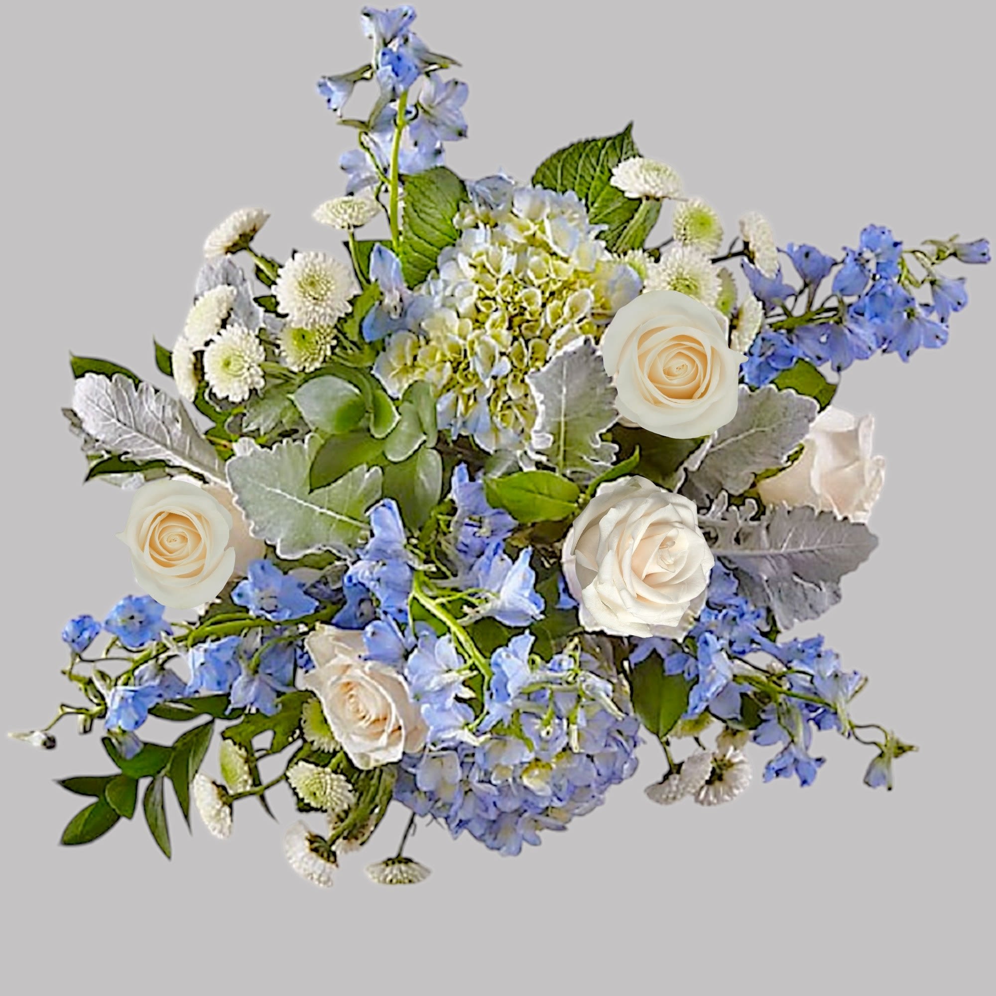 Let this uplifting arrangement be a reminder of the clear skies ahead.