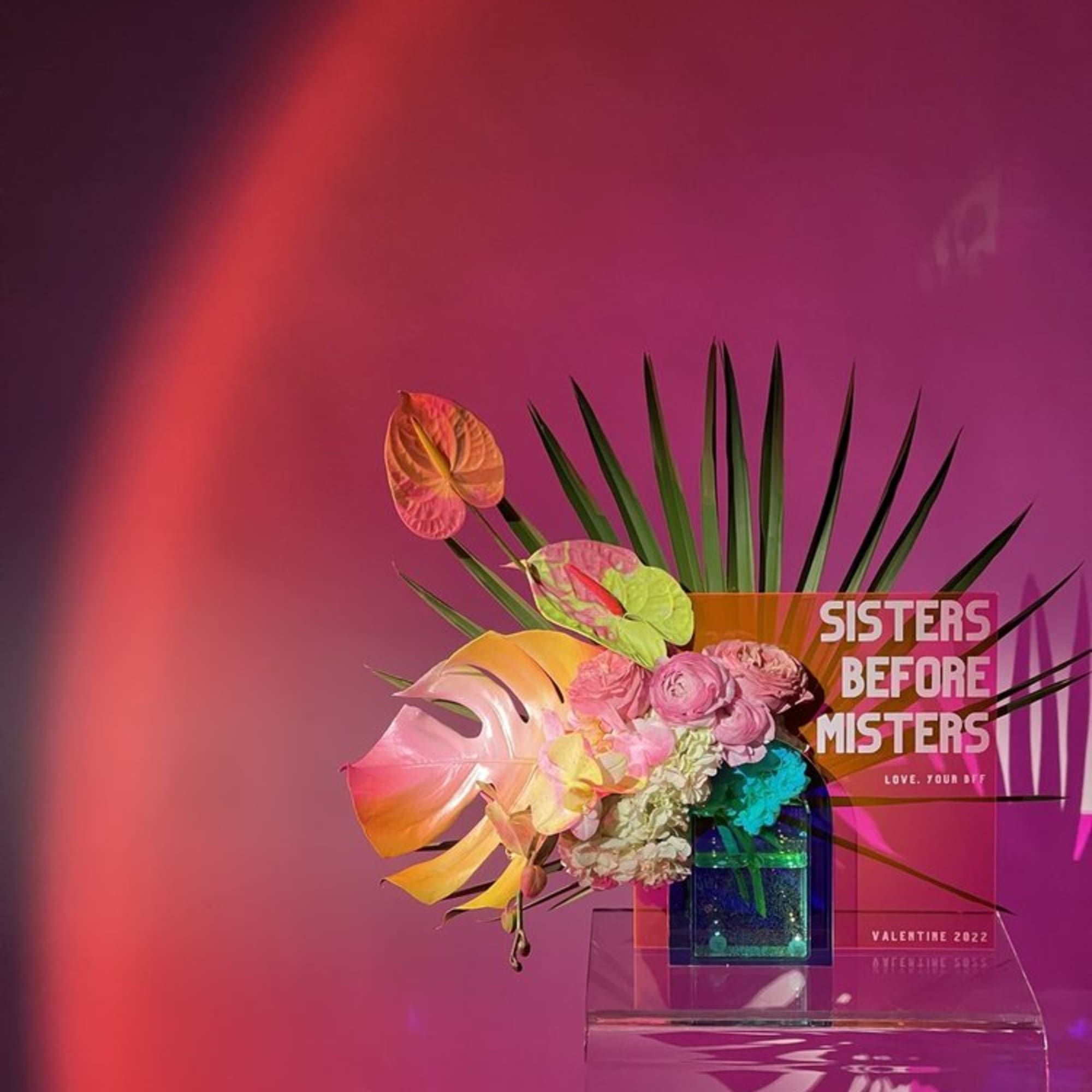 - CUSTOM MESSAGE ON GLOWING NEON ACRYLIC (12&quot;X12&quot;) 35 CHARACTERS MAXIMUM.