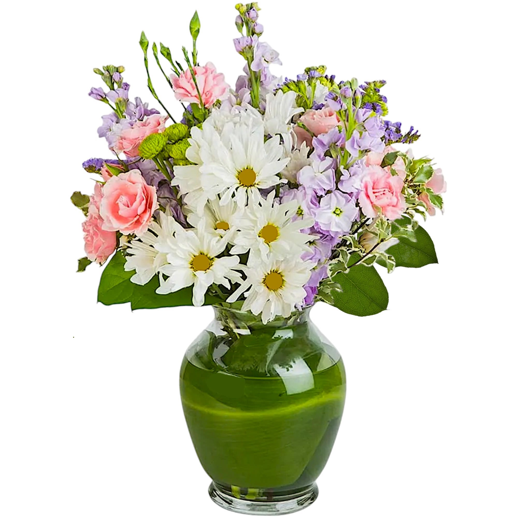 This blushing pastel bouquet is the perfect gift to freshen up any