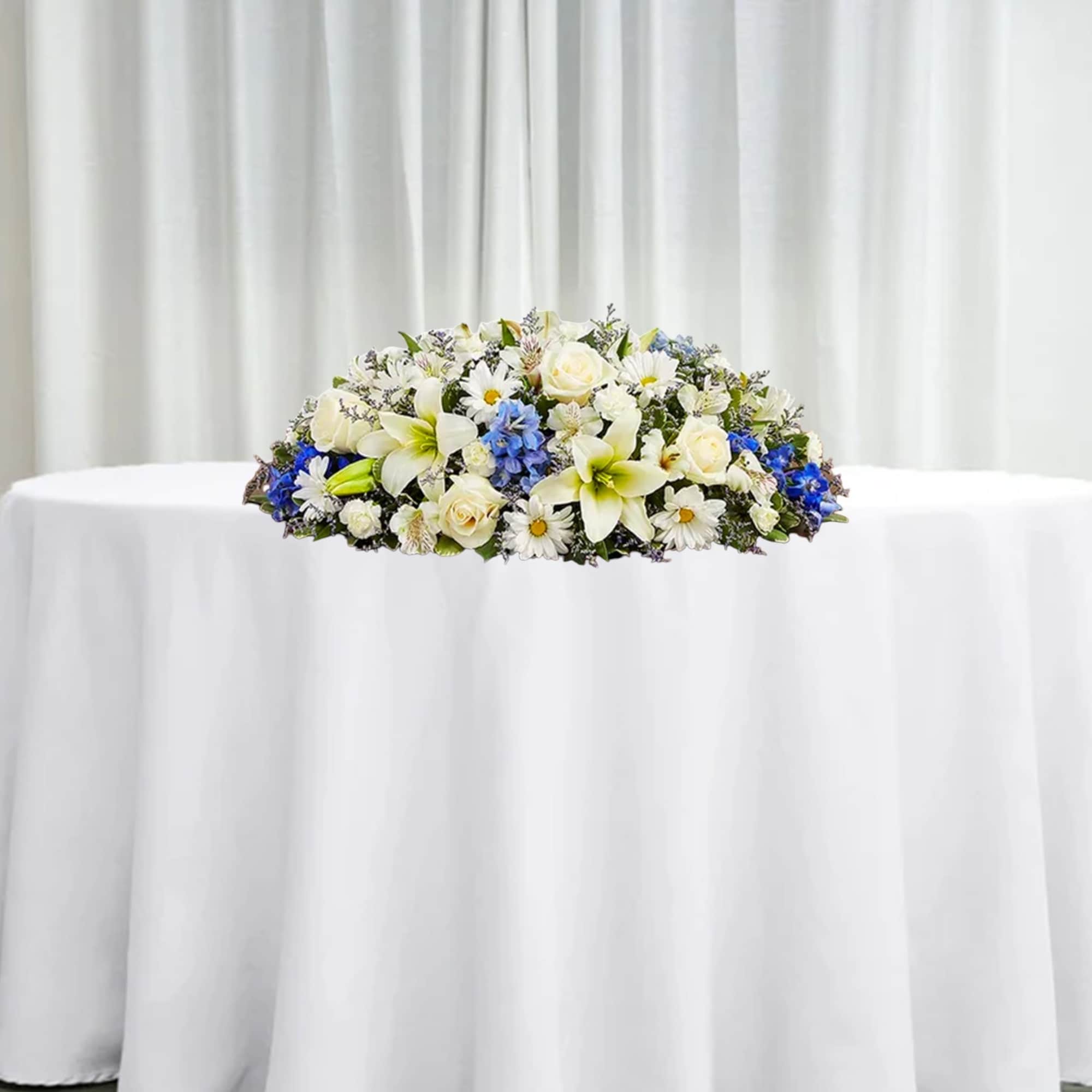 Bring an elegant touch to your dining table for guests to enjoy.