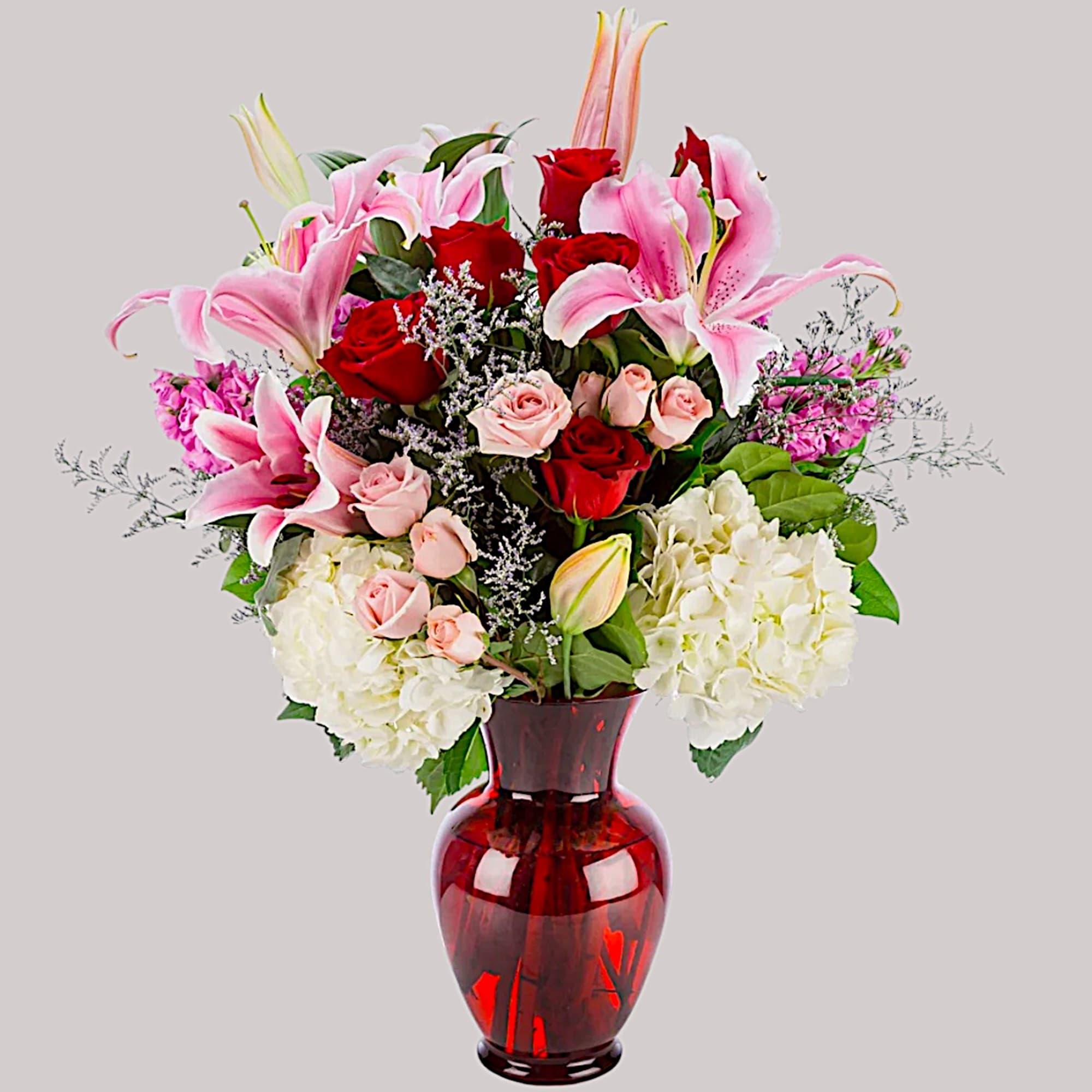 This classic arrangement is a perfect way to celebrate and show your