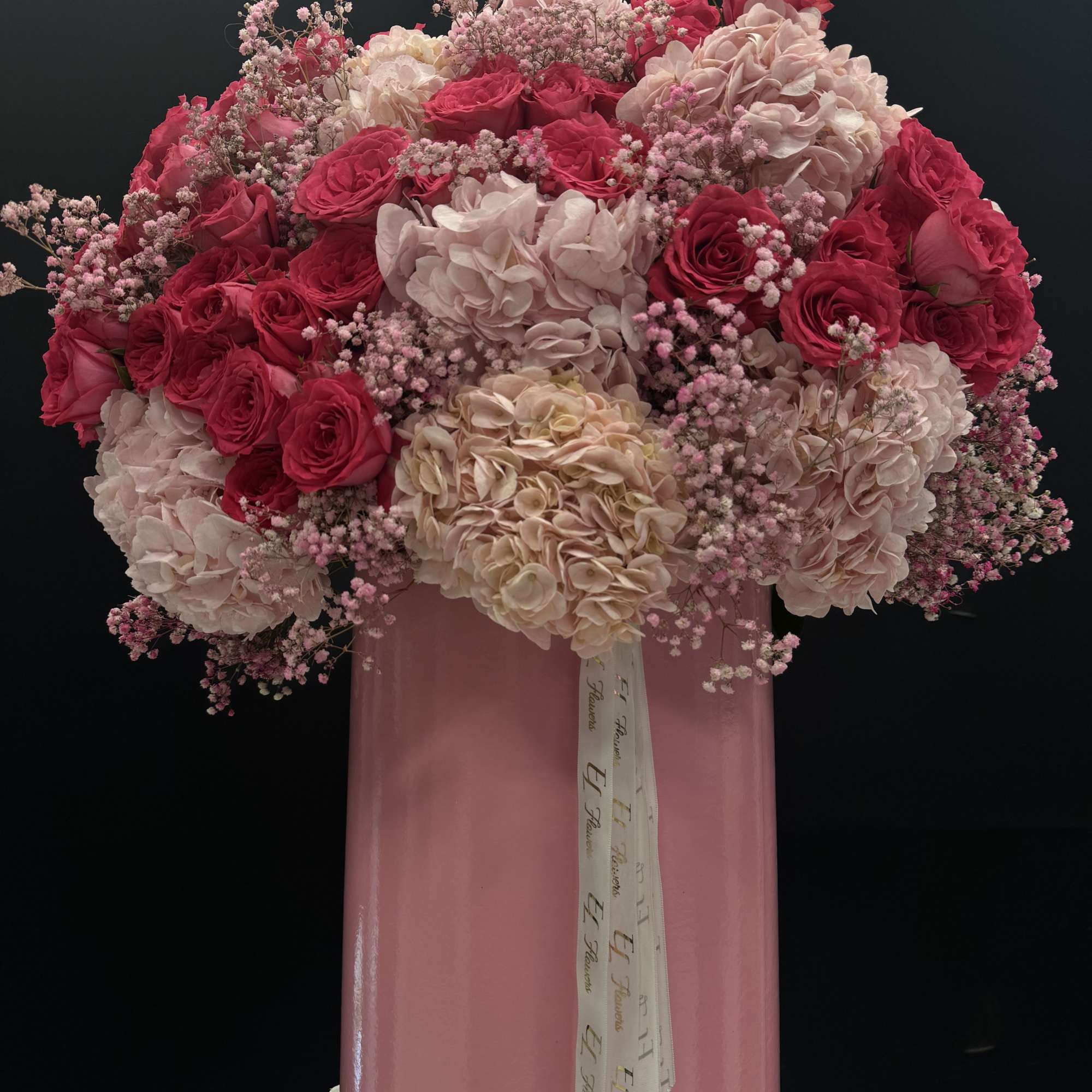 Big beautiful pink box