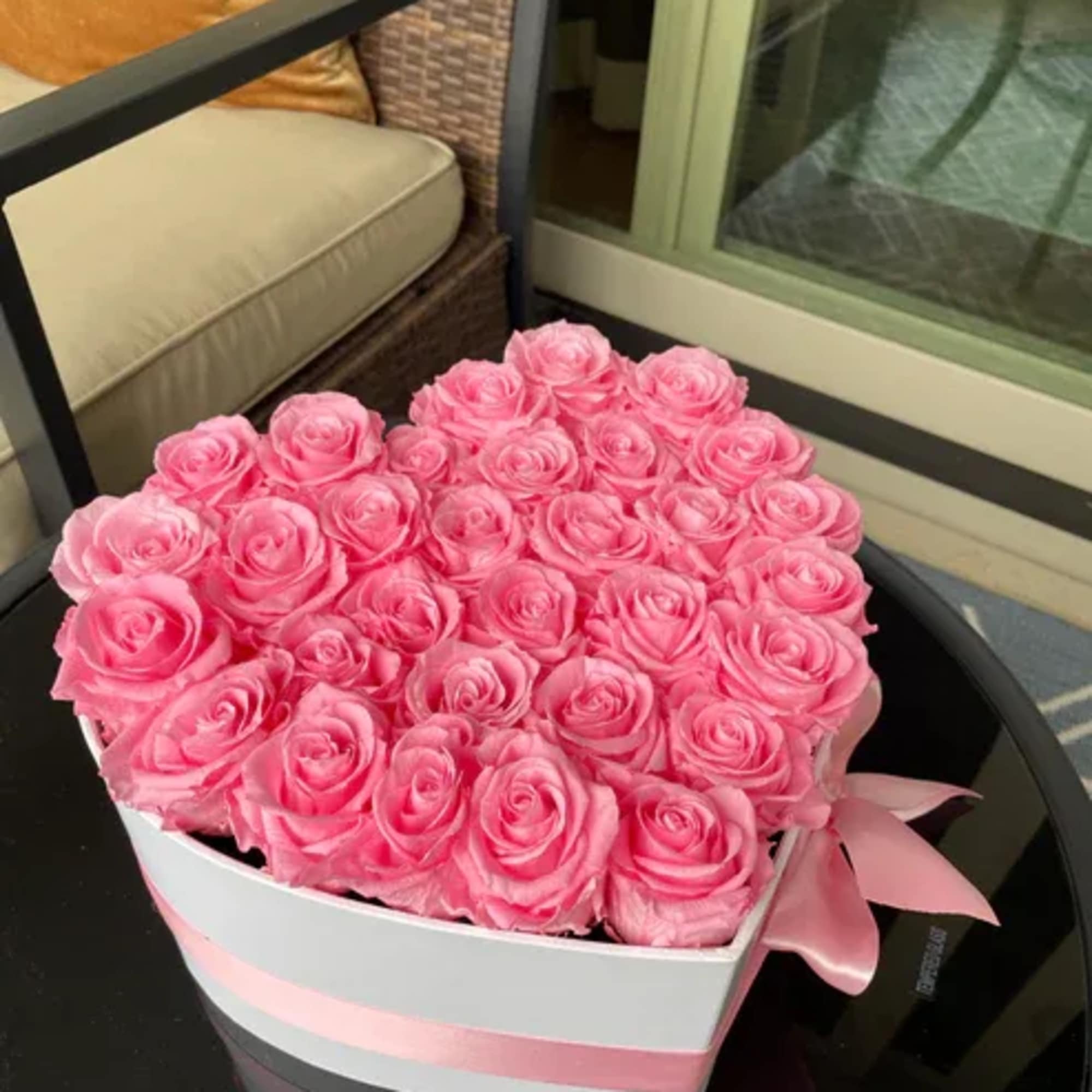 The "heart box collection" consists of unique, real preserved roses handcrafted, soft The "heart box collection" consists of unique, real preserved roses handcrafted, soft