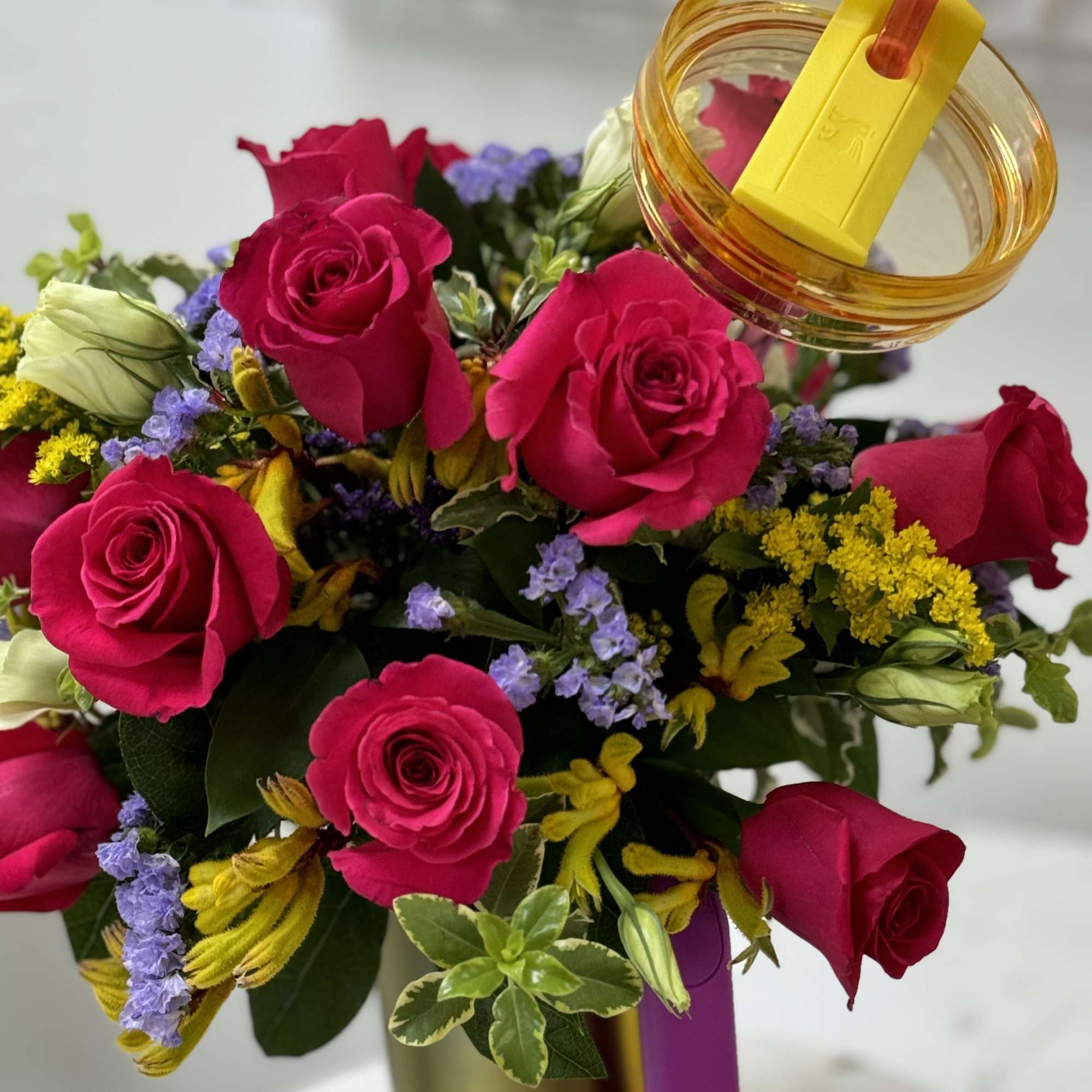 Stanley Starbucks Cup with Flowers. 
Any flowers can be arranged according to