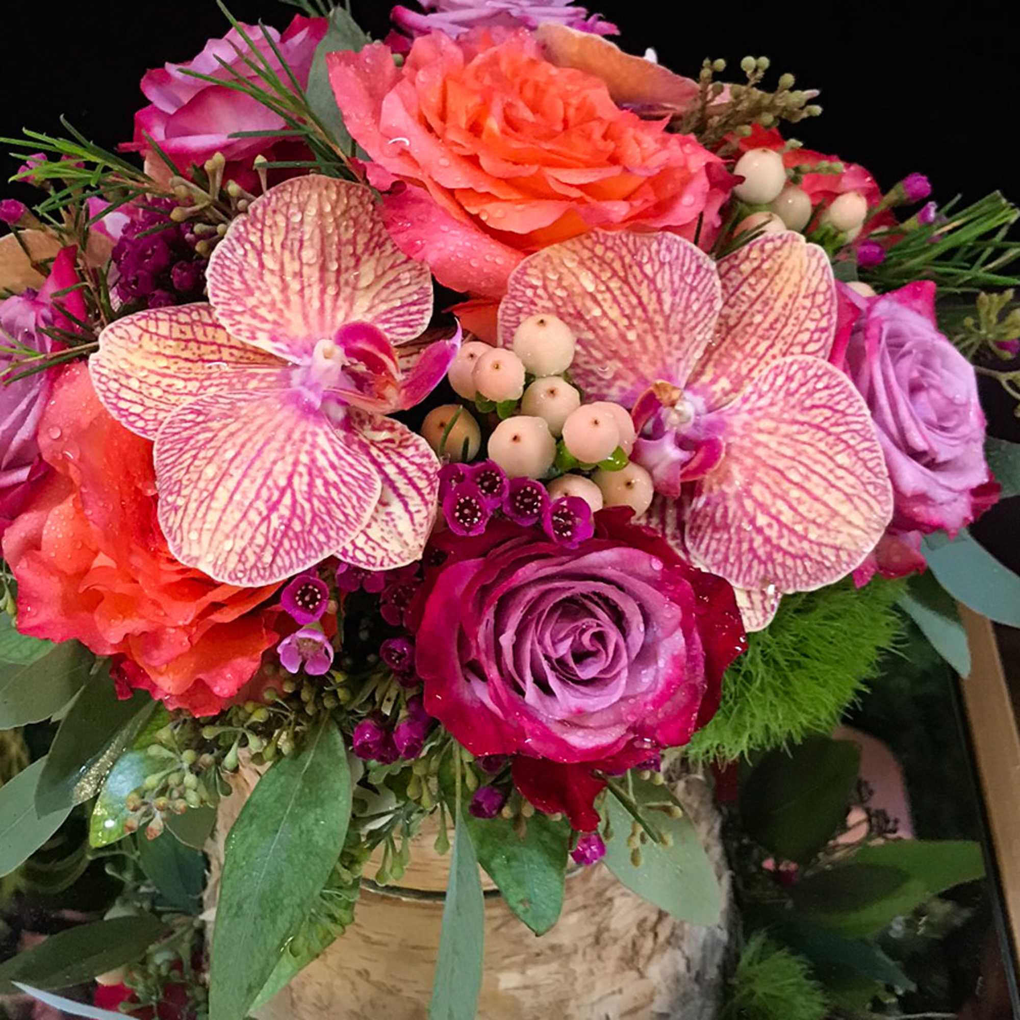 A little outdoors indoors can be a nice change of pace. Orange