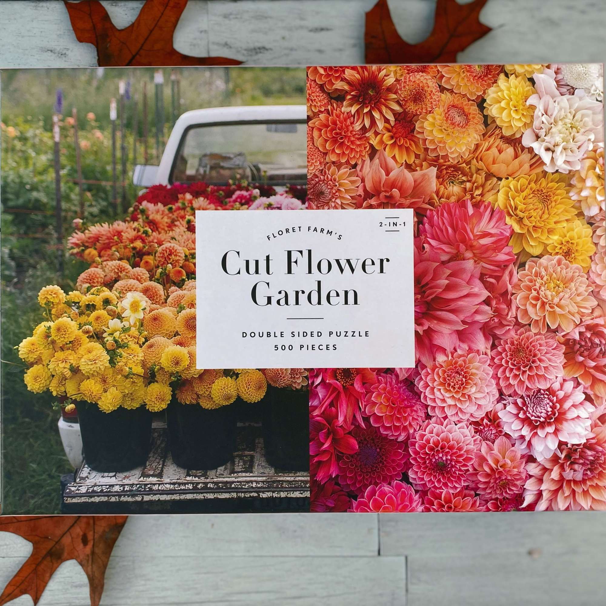 This charming gift box features a beautiful flower arrangement fill with a