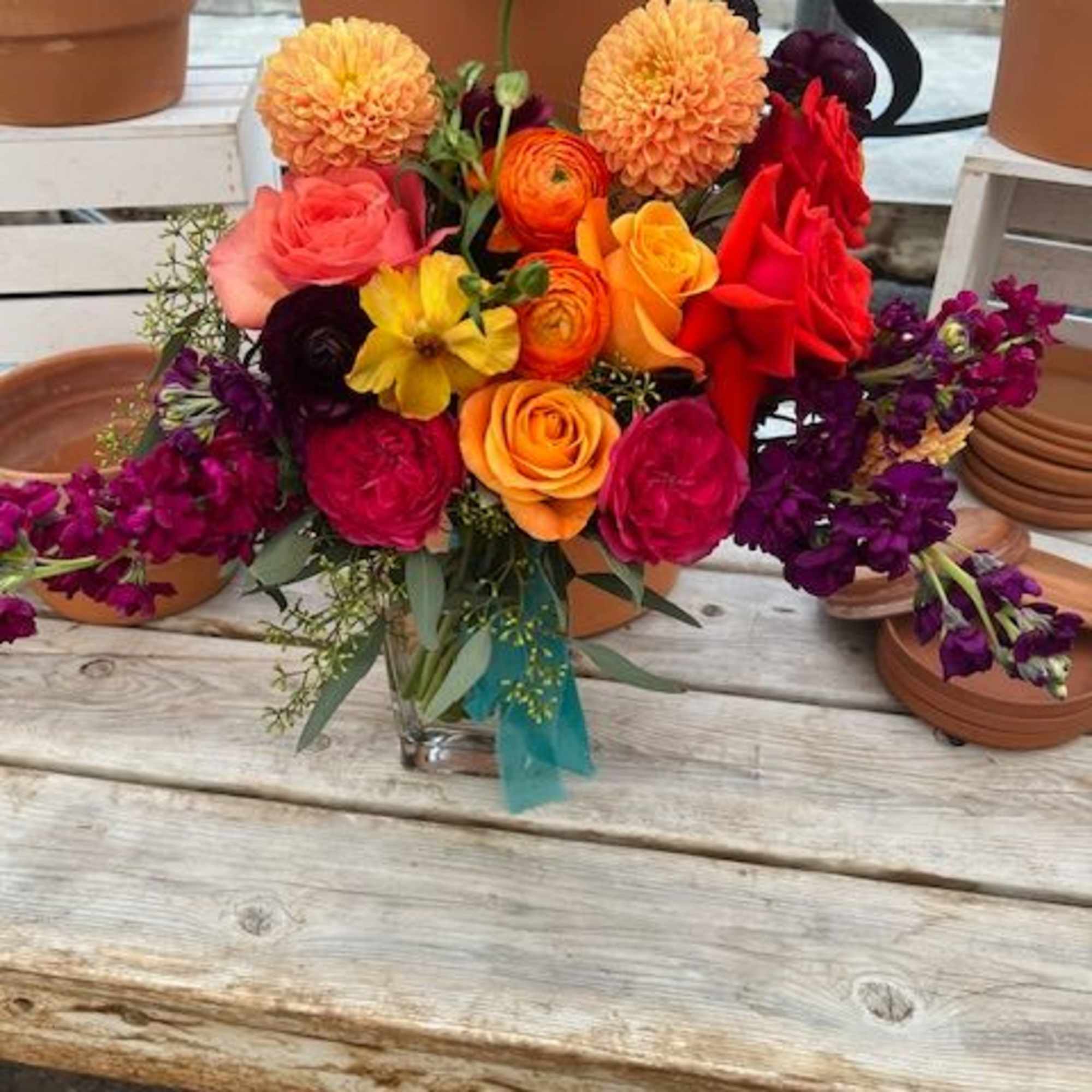 A custom designed bouquet for you wedding day. 