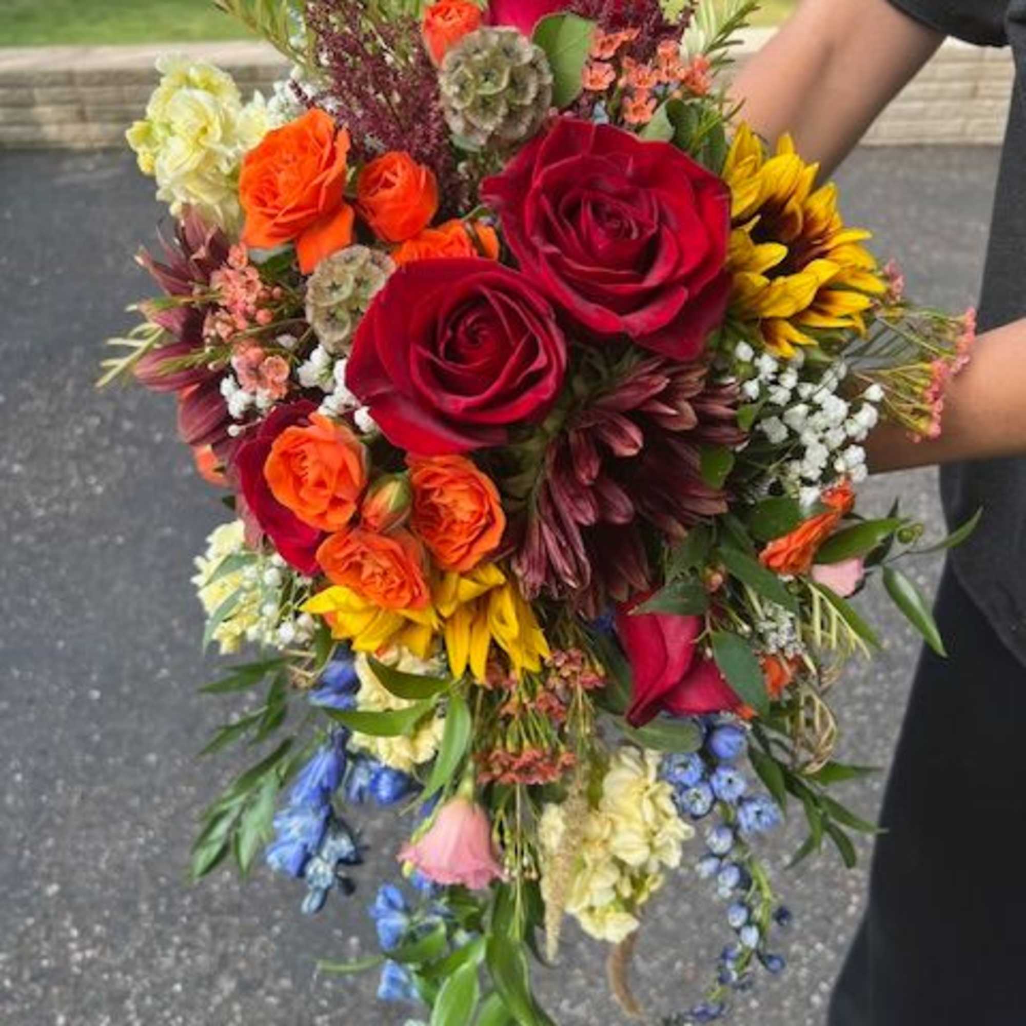 A custom designed bouquet for you wedding day. 