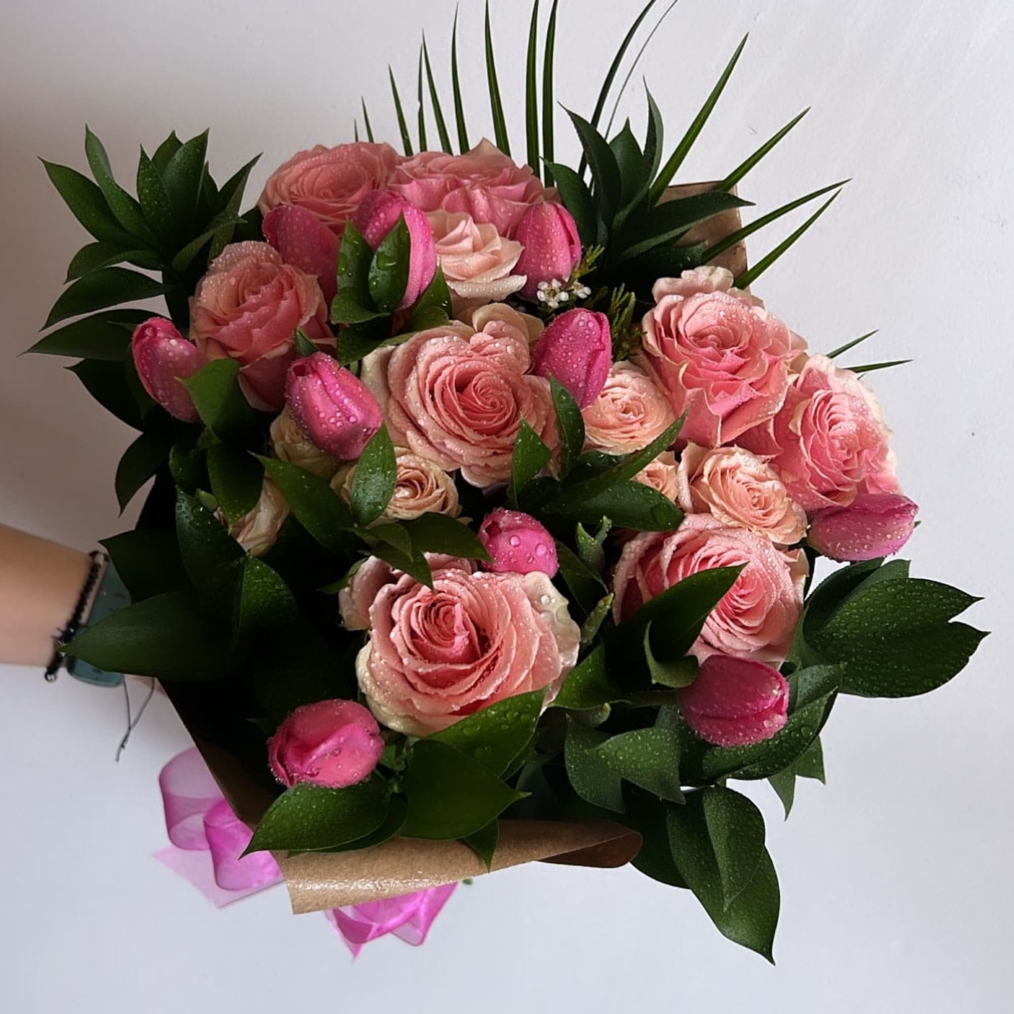 bouquets are never identical, but will have the same overall theme, wrapping bouquets are never identical, but will have the same overall theme, wrapping