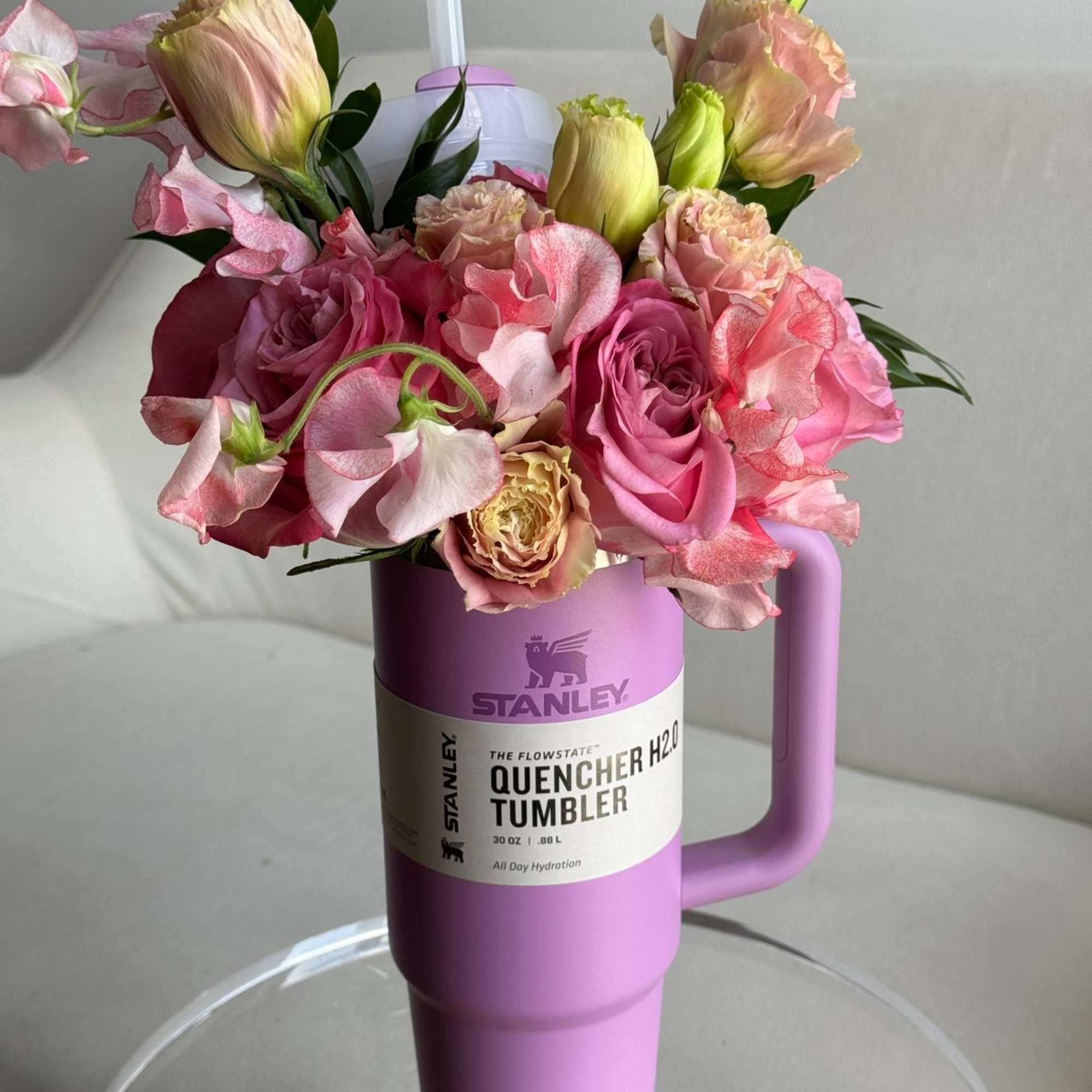 Surprise Mom this Mother&rsquo;s Day with a stunning Stanley Tumbler Floral Arrangement!