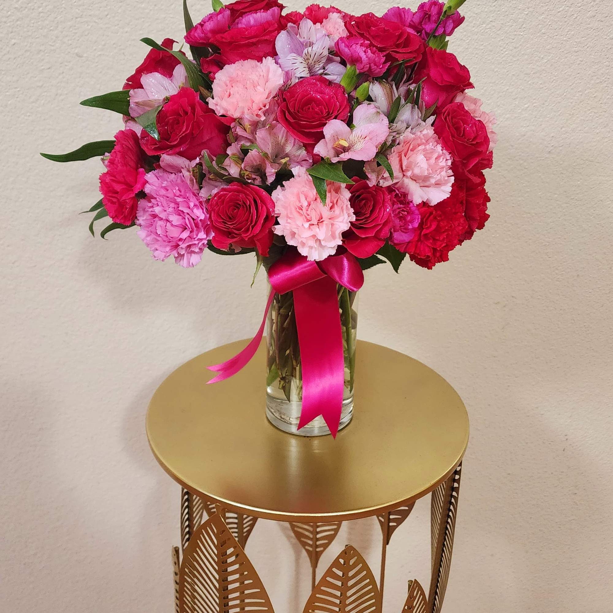 The perfect mix of blooms and the perfect mix of colors makes