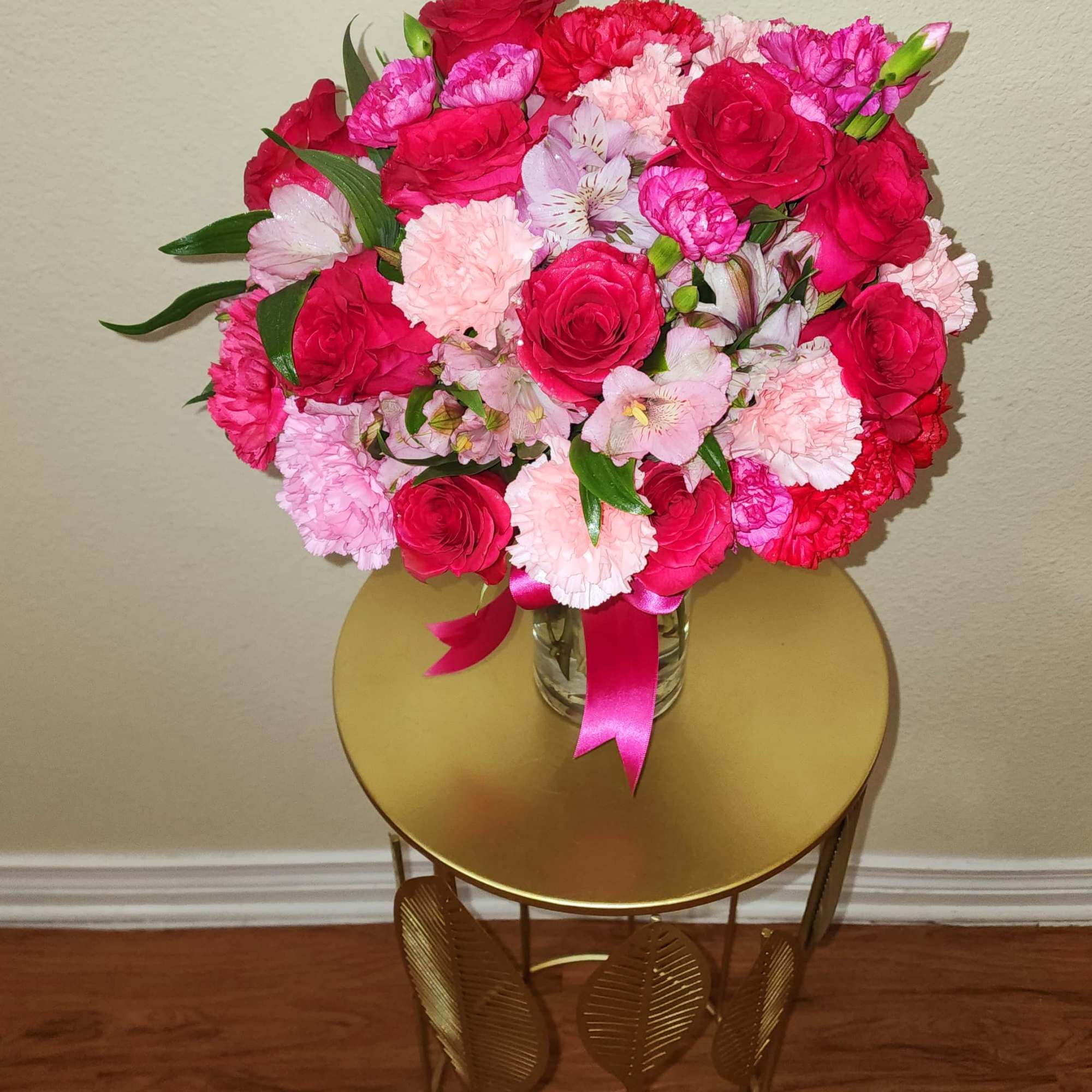 The perfect mix of blooms and the perfect mix of colors makes