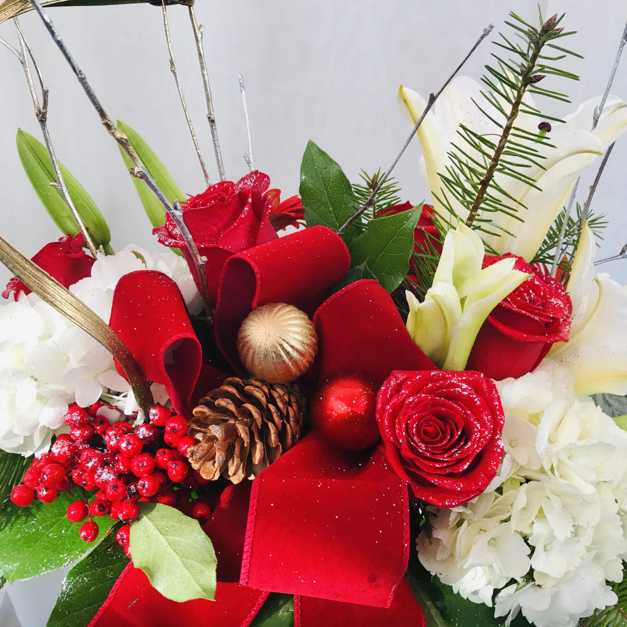 This arrangement is a lovely centerpiece for any home. It comes with