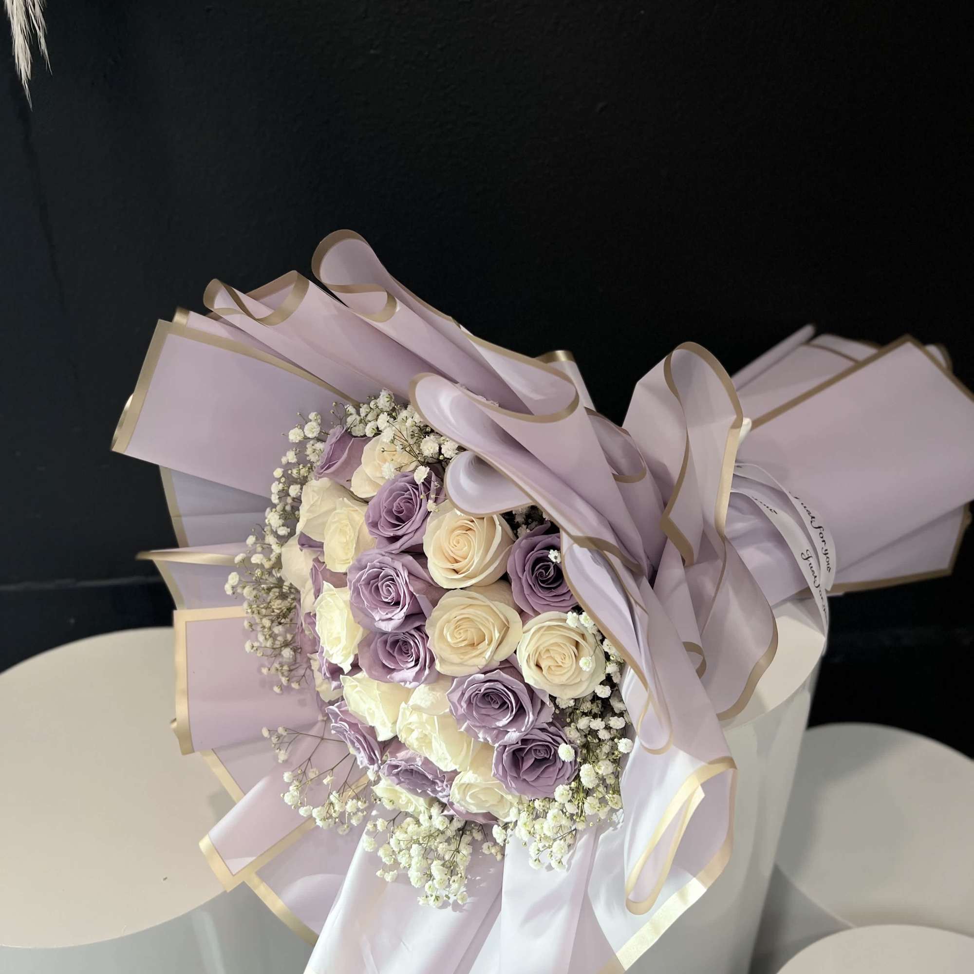 Lavender 30 roses are thought to be almost mystical in nature. With