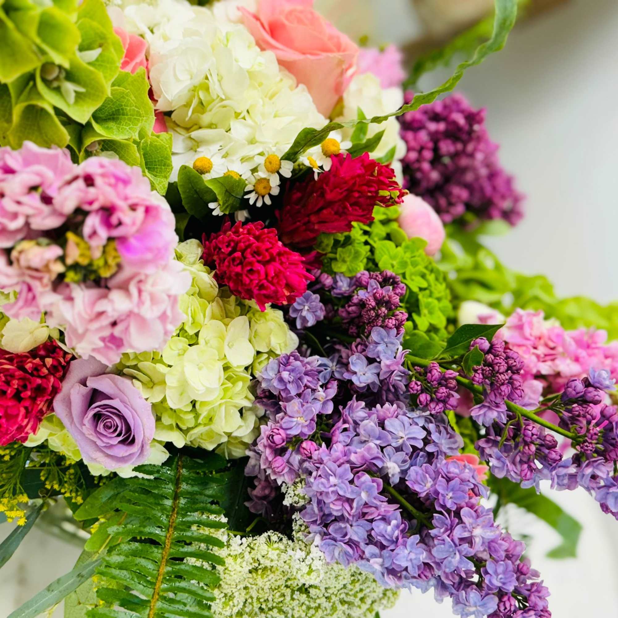 It&rsquo;s a painting in flowers. Substantial and artistically  impressive. 