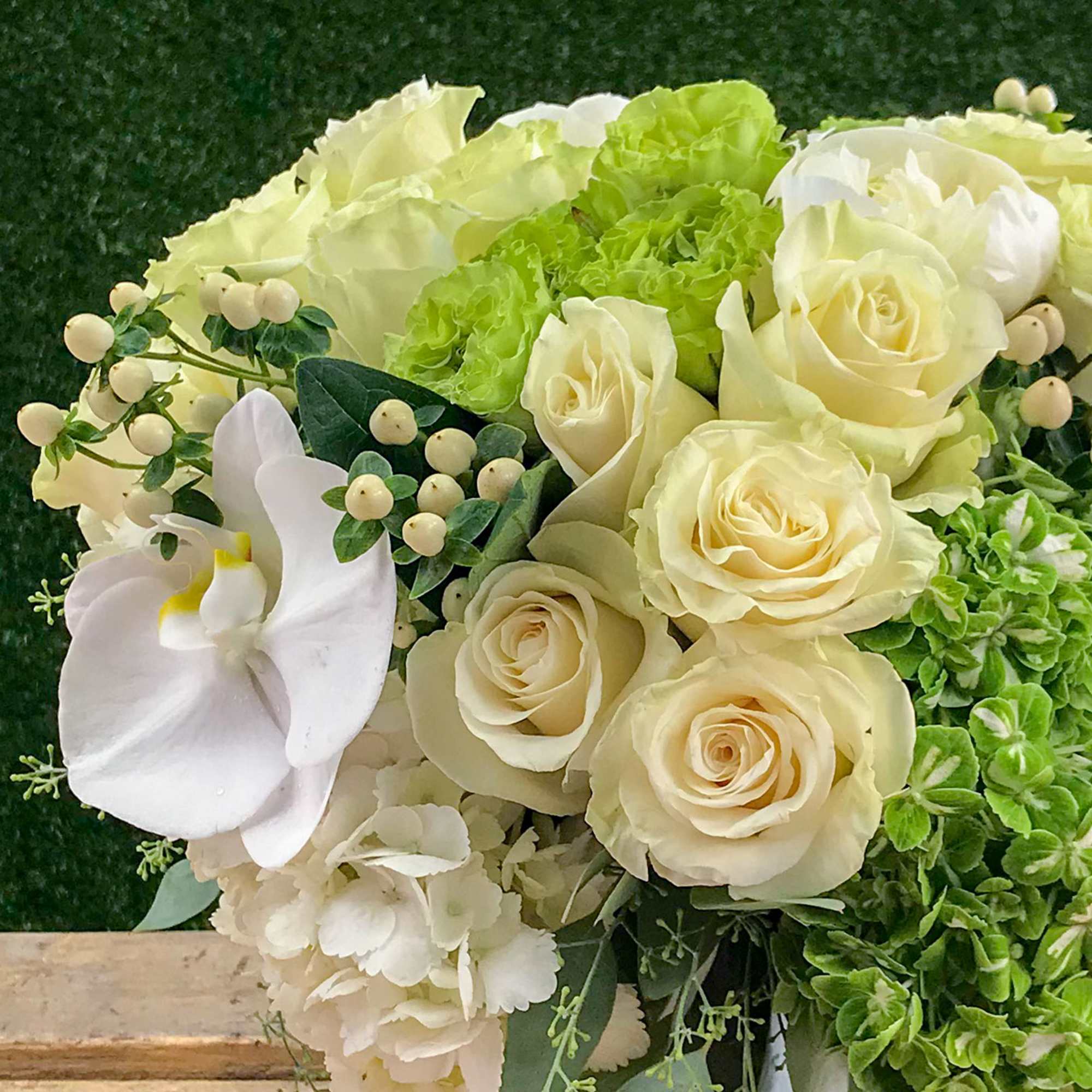 Let in some light in your life with this collection of white/green