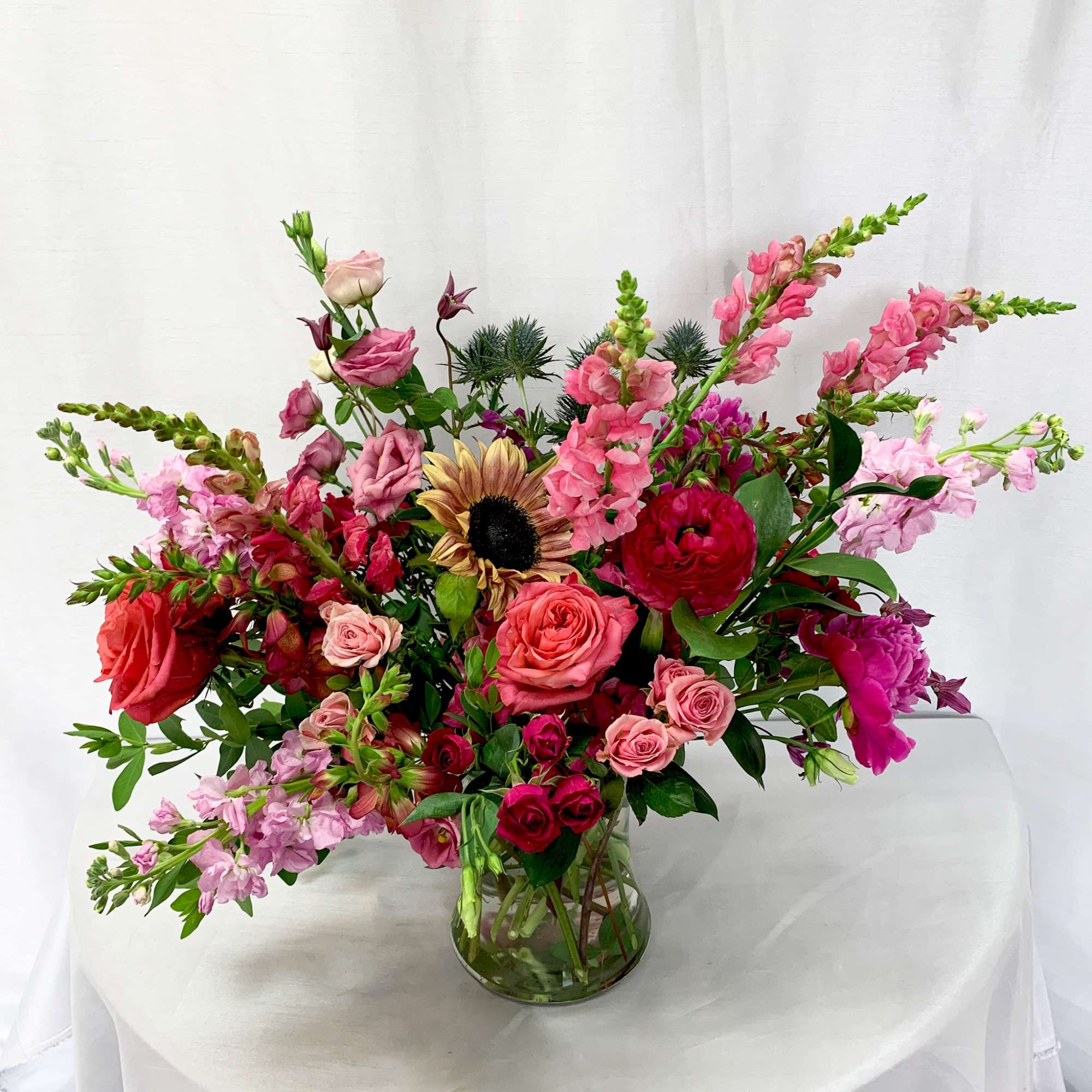For the artistic and whimsical soul - this arrangement will showcase unique