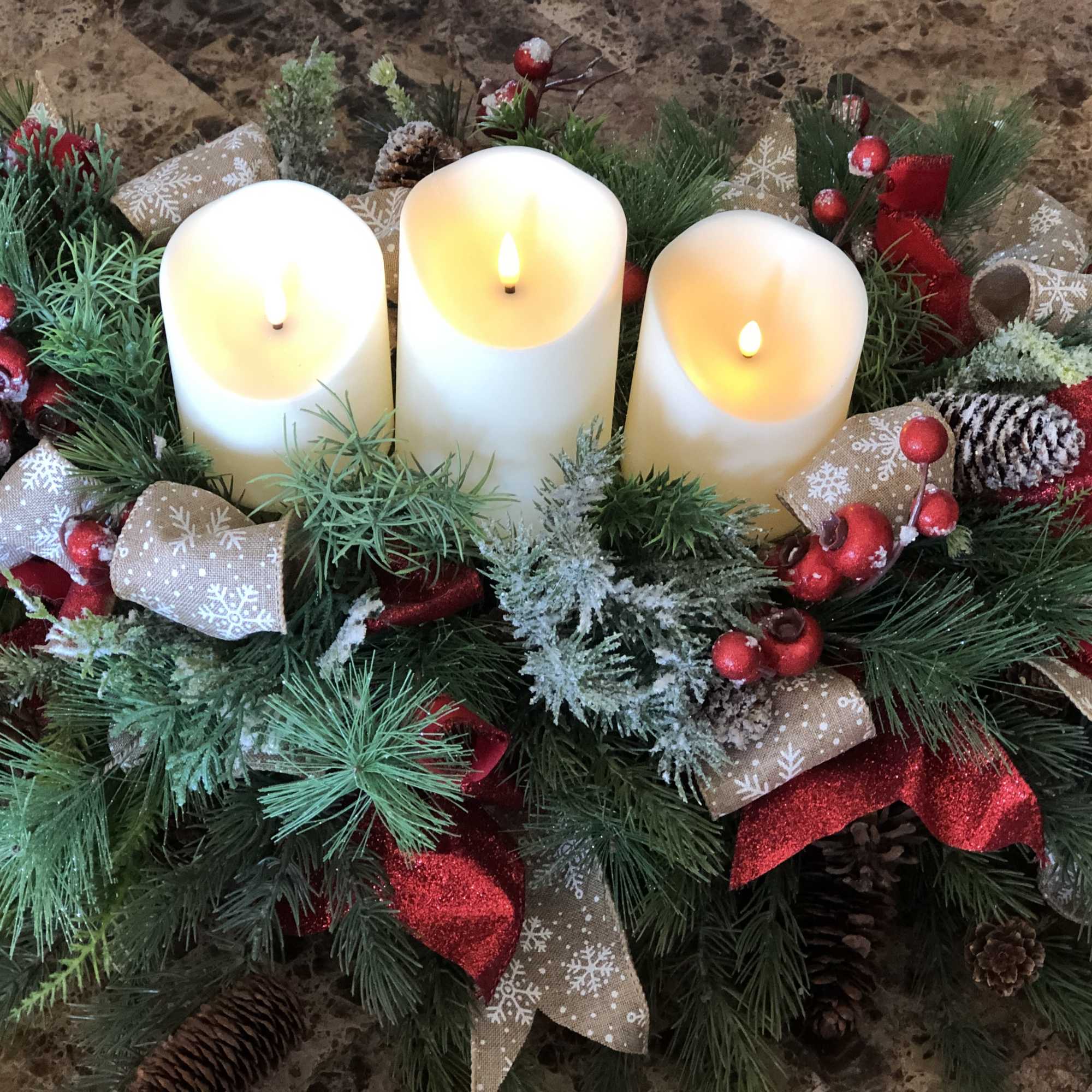 This live forever centerpiece can be customized to your liking!  Include