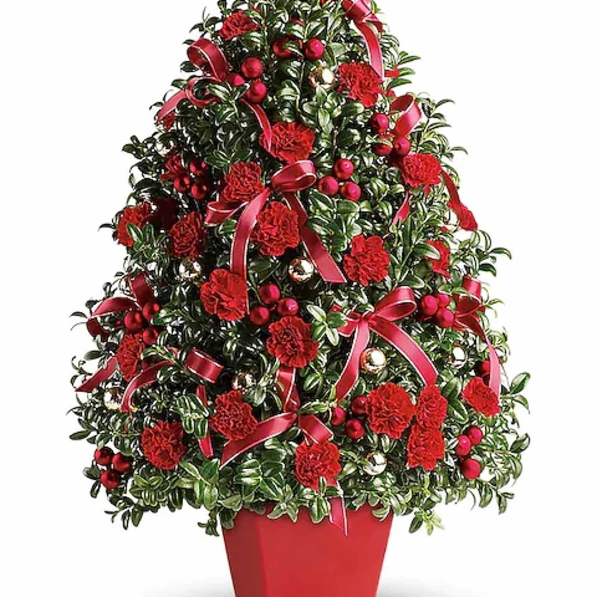 Don&#039;t let a lack of space dampen your spirits! This &quot;tree&quot; made