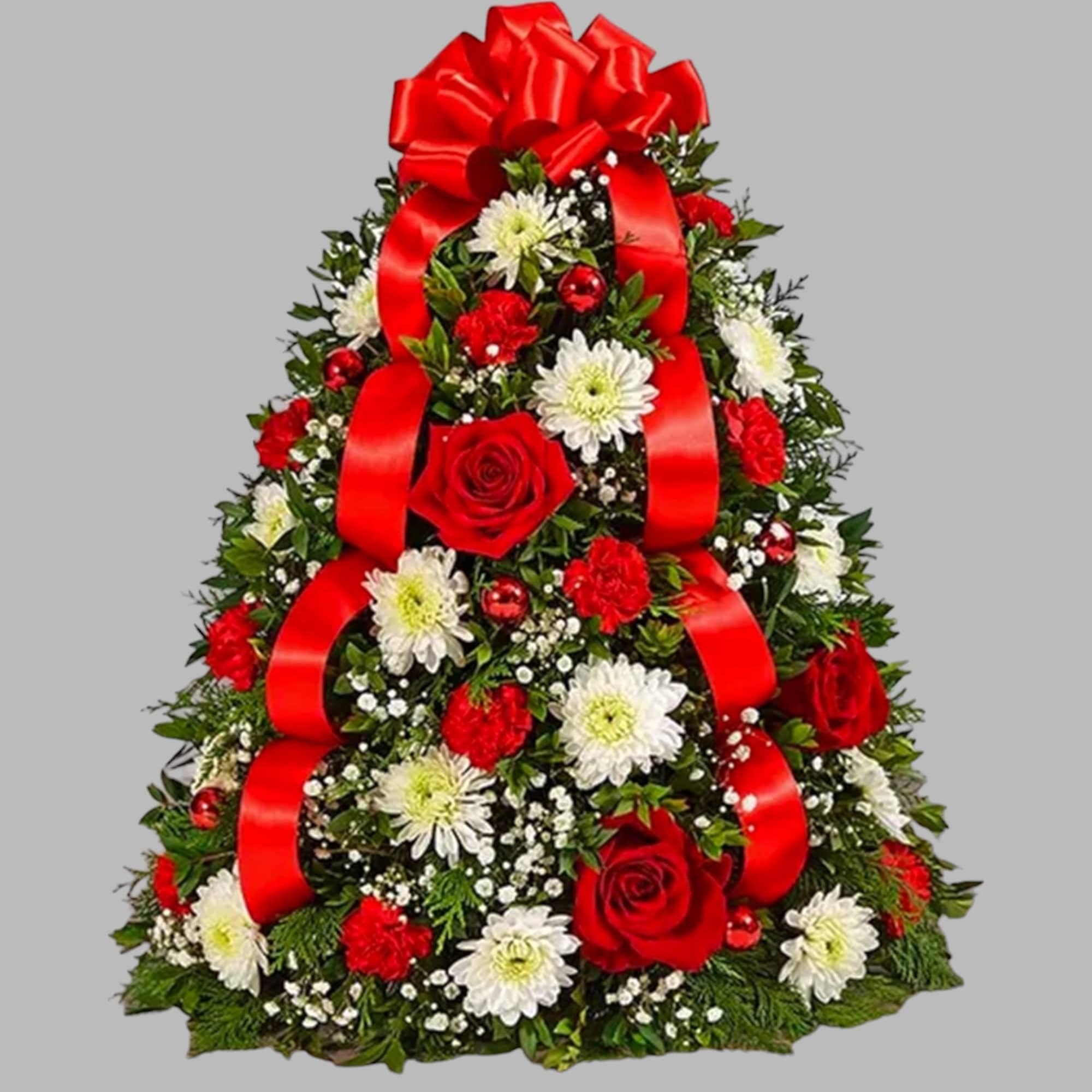 The holiday favorite that started it all! Our flower tree luxury arrangement