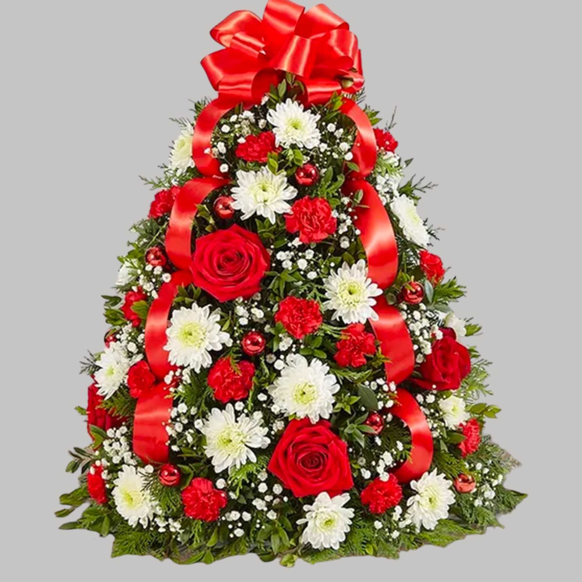 The holiday favorite that started it all! Our flower tree luxury arrangement
