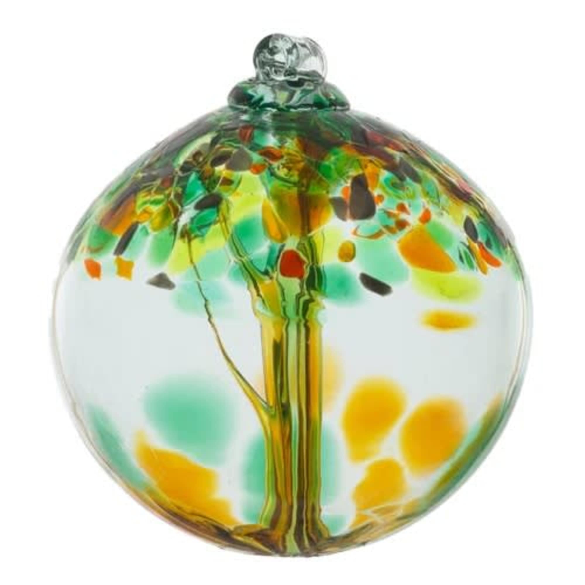 6" Handblown Glass Ornament - Like trees in a forest, no two 6" Handblown Glass Ornament - Like trees in a forest, no two