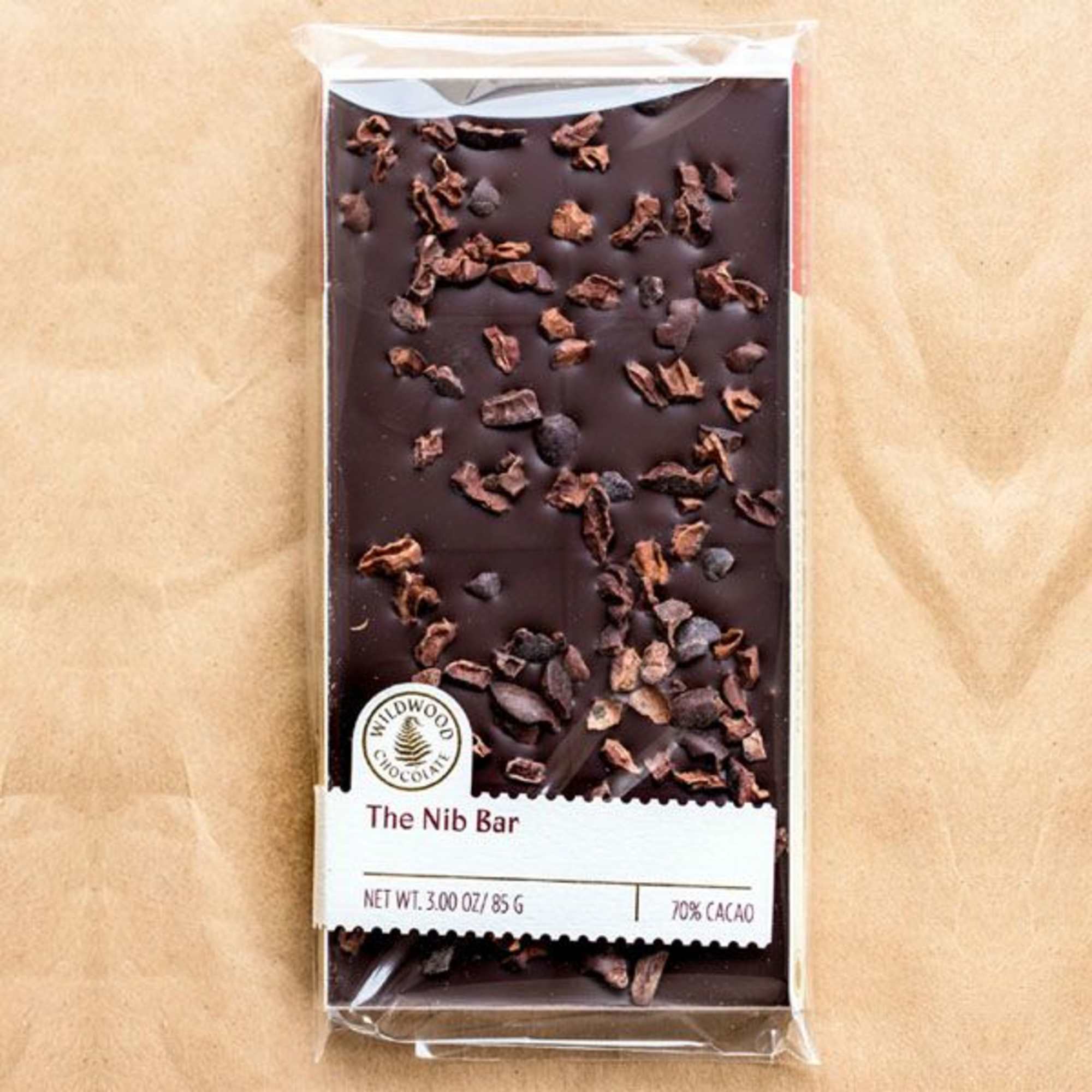 Cacao nibs with hints of fruit and caramel provide essential crunch on
