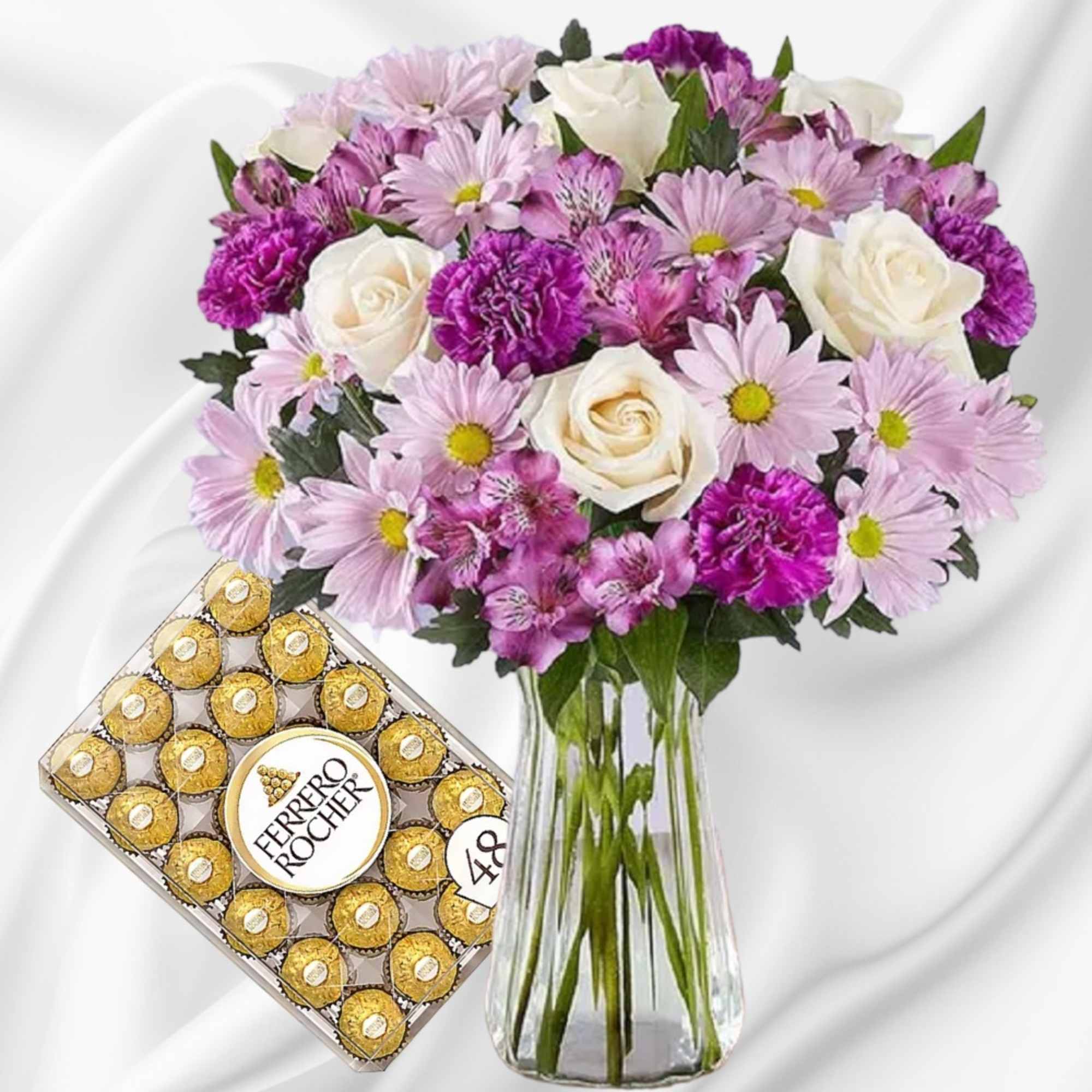 Share a lovely lavender garden with someone special. Our farm-fresh arrangement is